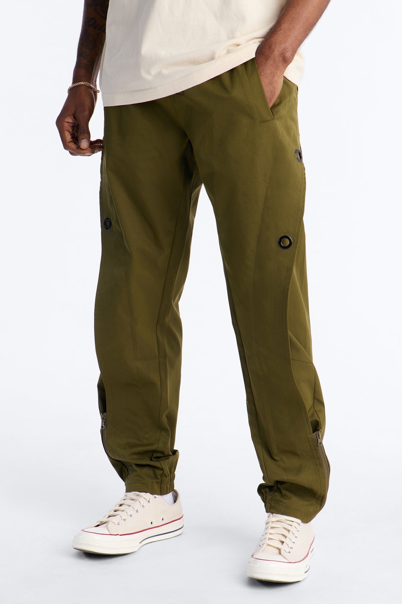 Slim Orbital Range Pant - Olive Fashion Nova