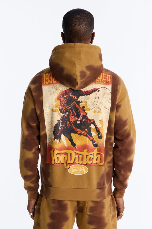 Von Dutch Ranch Most Wanted Hoodie - Brown Fashion Nova