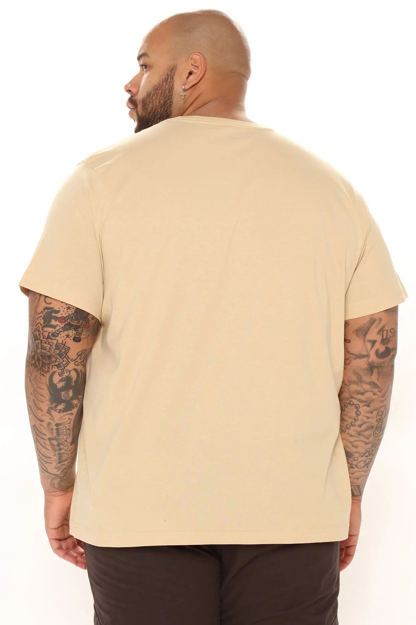 Classic Lightweight Tee - Tan Fashion Nova