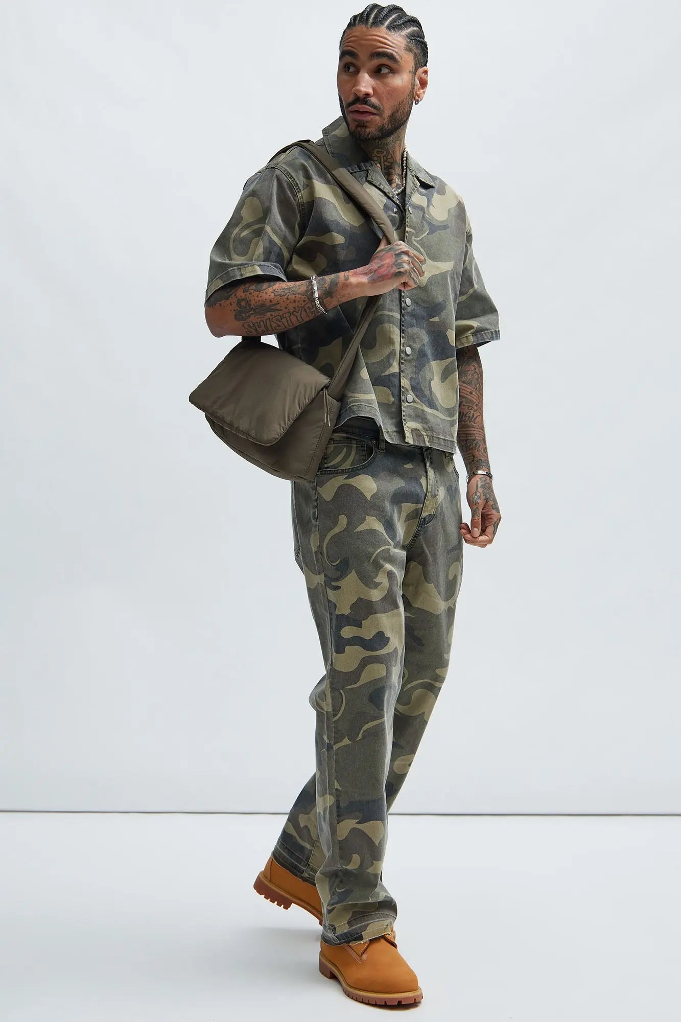 Won't Do Camo Straight Pants - Camouflage Fashion Nova