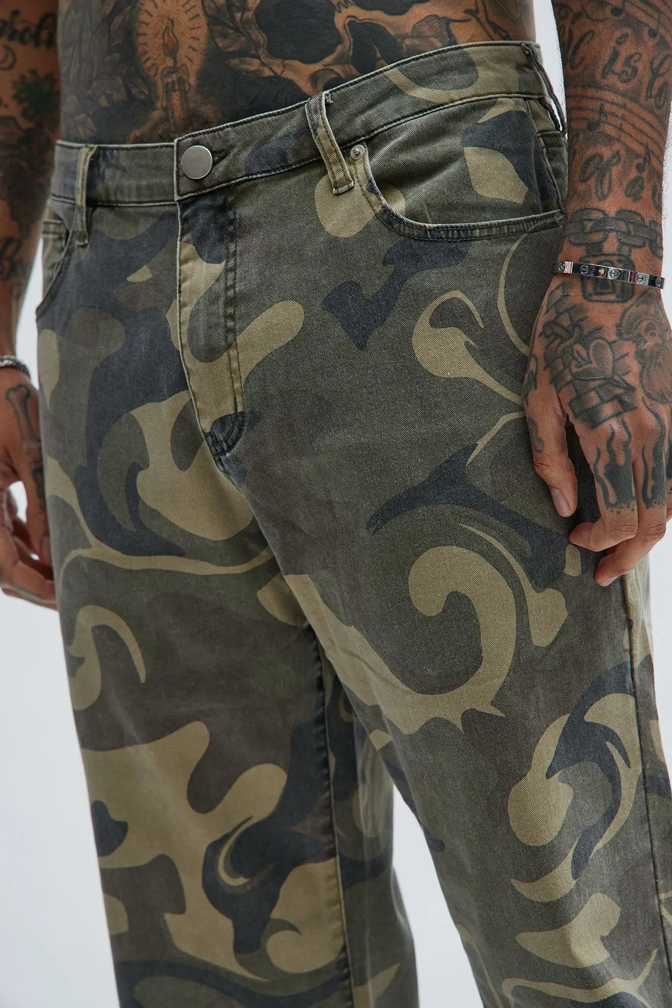 Won't Do Camo Straight Pants - Camouflage Fashion Nova