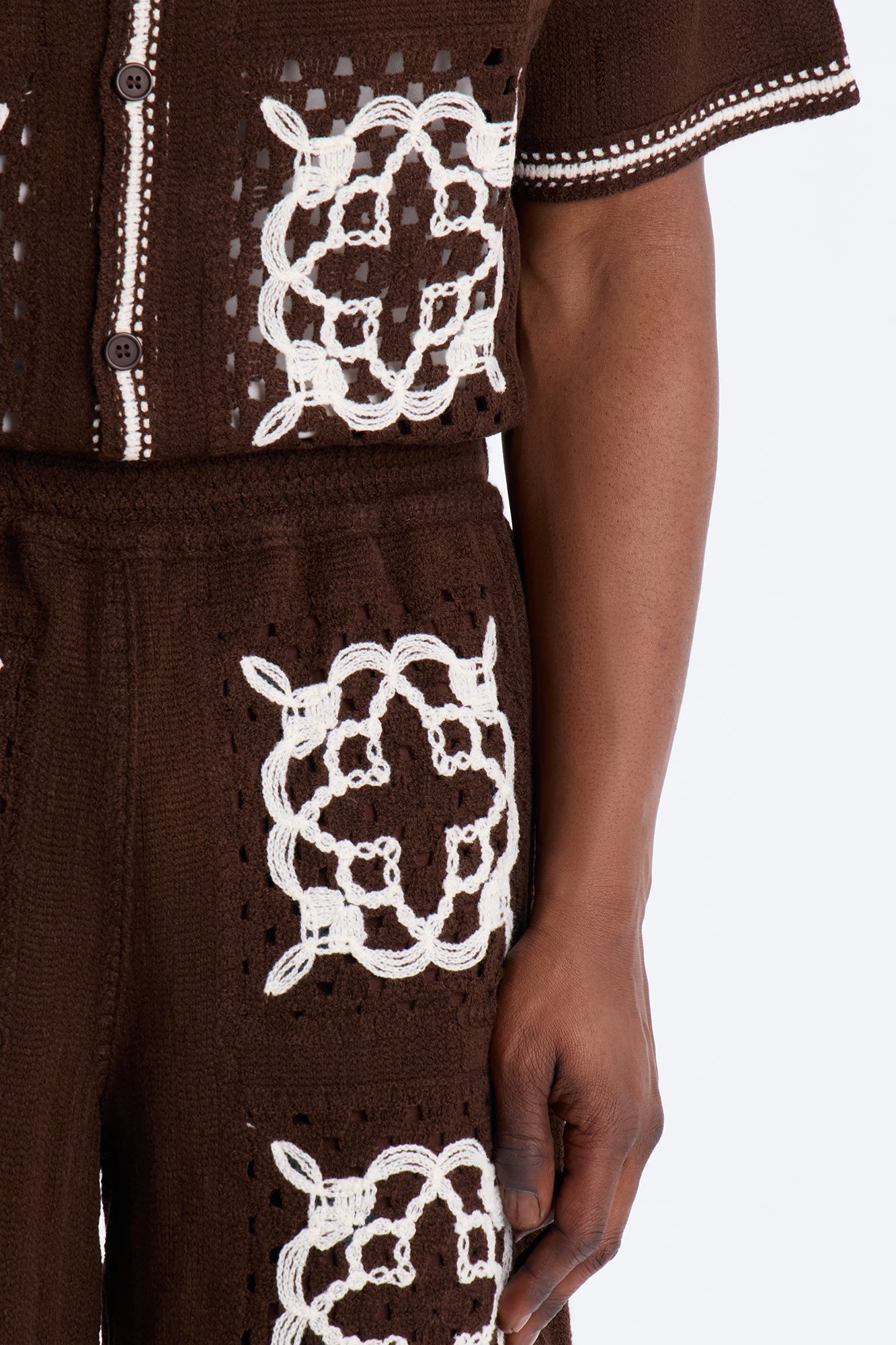 Relaxed Lido Isle Crochet Short - Brown Fashion Nova