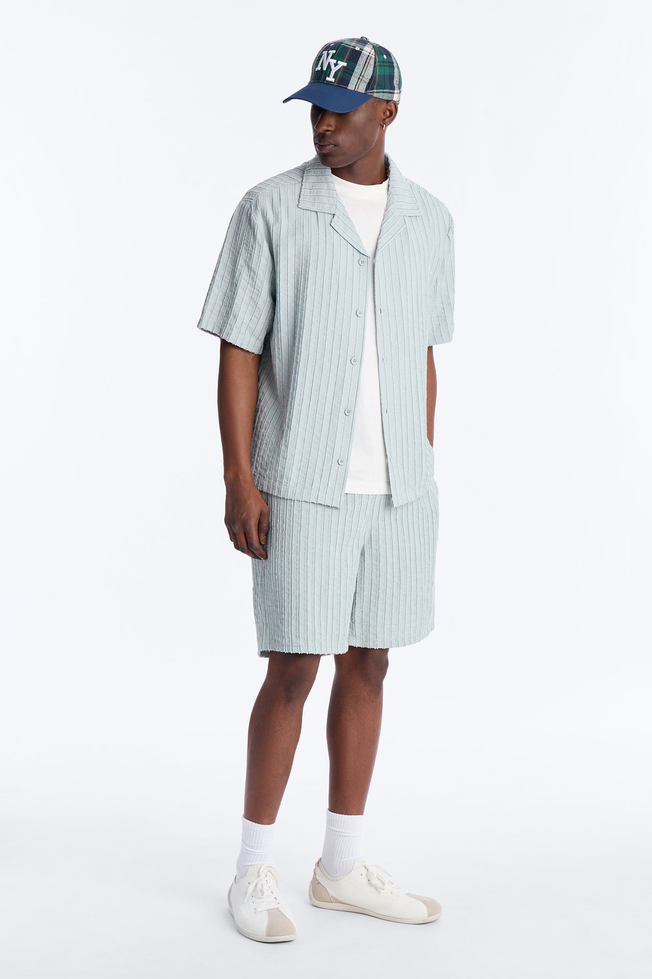Relaxed Aegean Pleat Short - Sage Fashion Nova