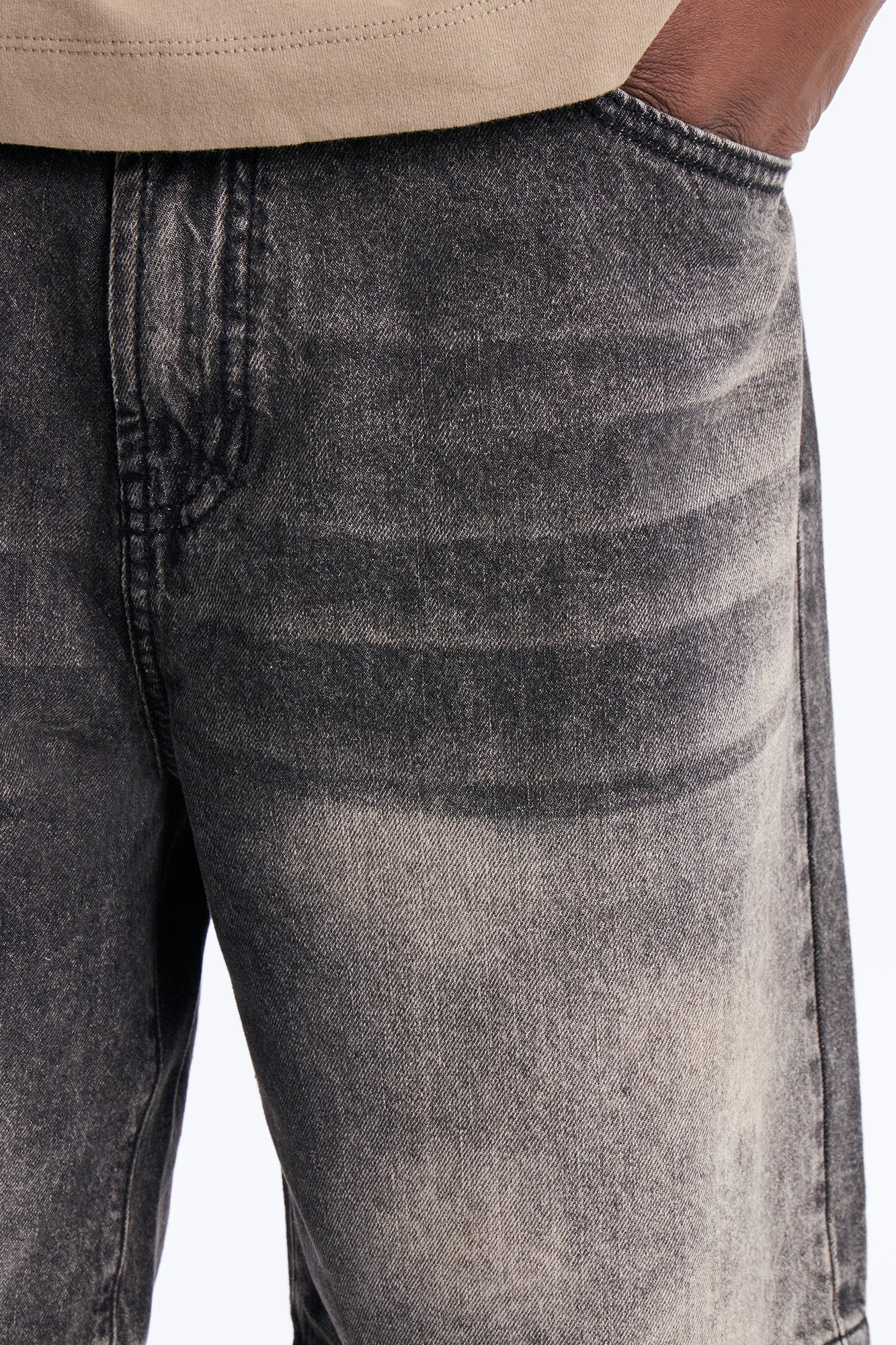 Venice Vintage Relaxed Denim Shorts - Black Wash Fashion Nova