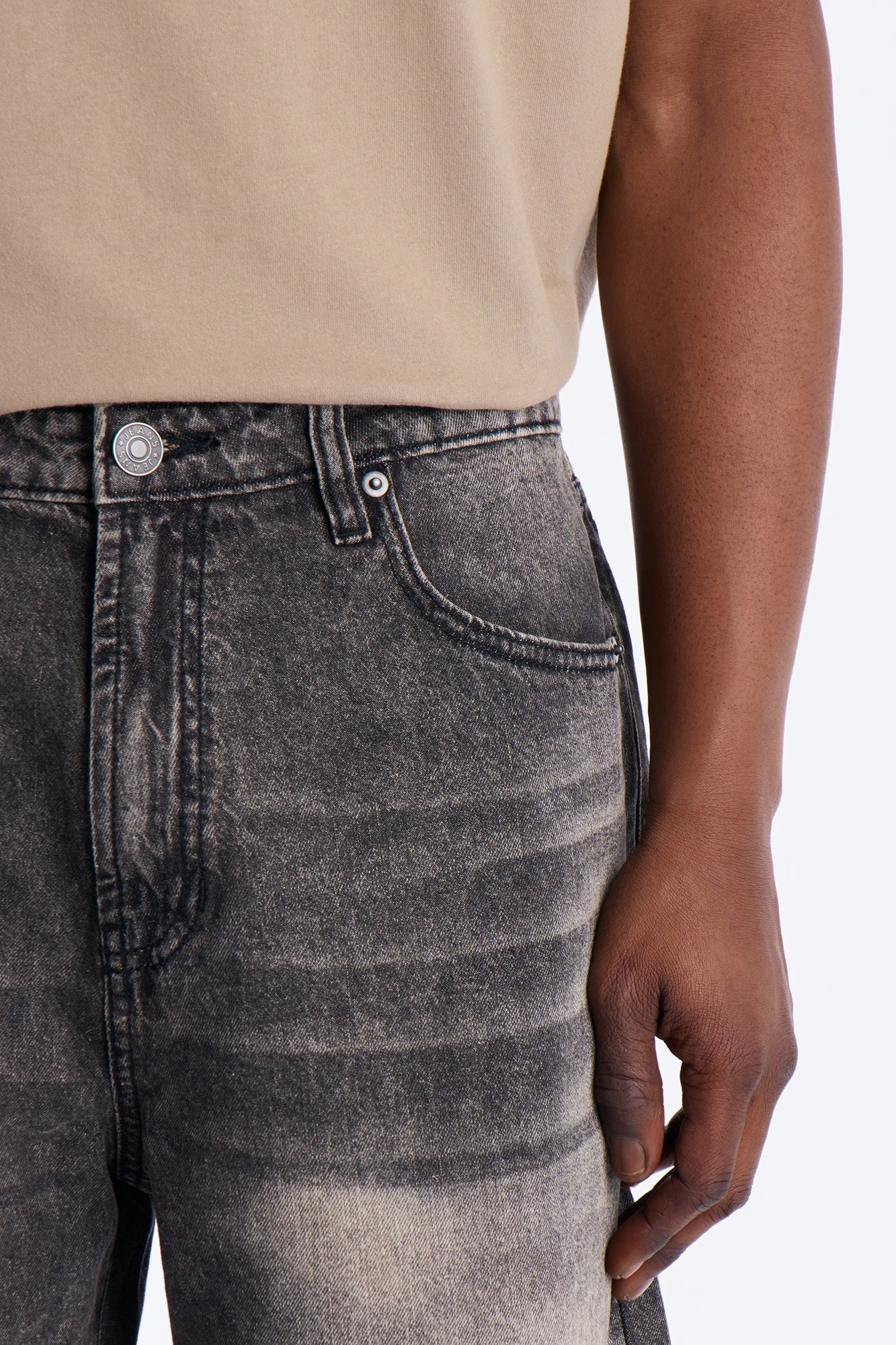 Venice Vintage Relaxed Denim Shorts - Black Wash Fashion Nova