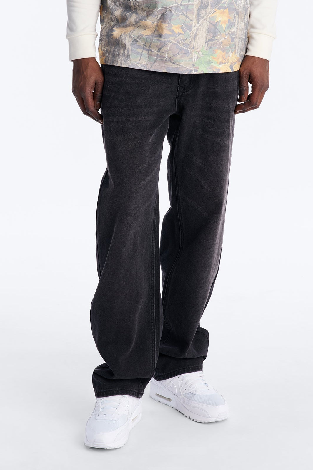 Essential Straight Rigid Jean - Black Wash Fashion Nova