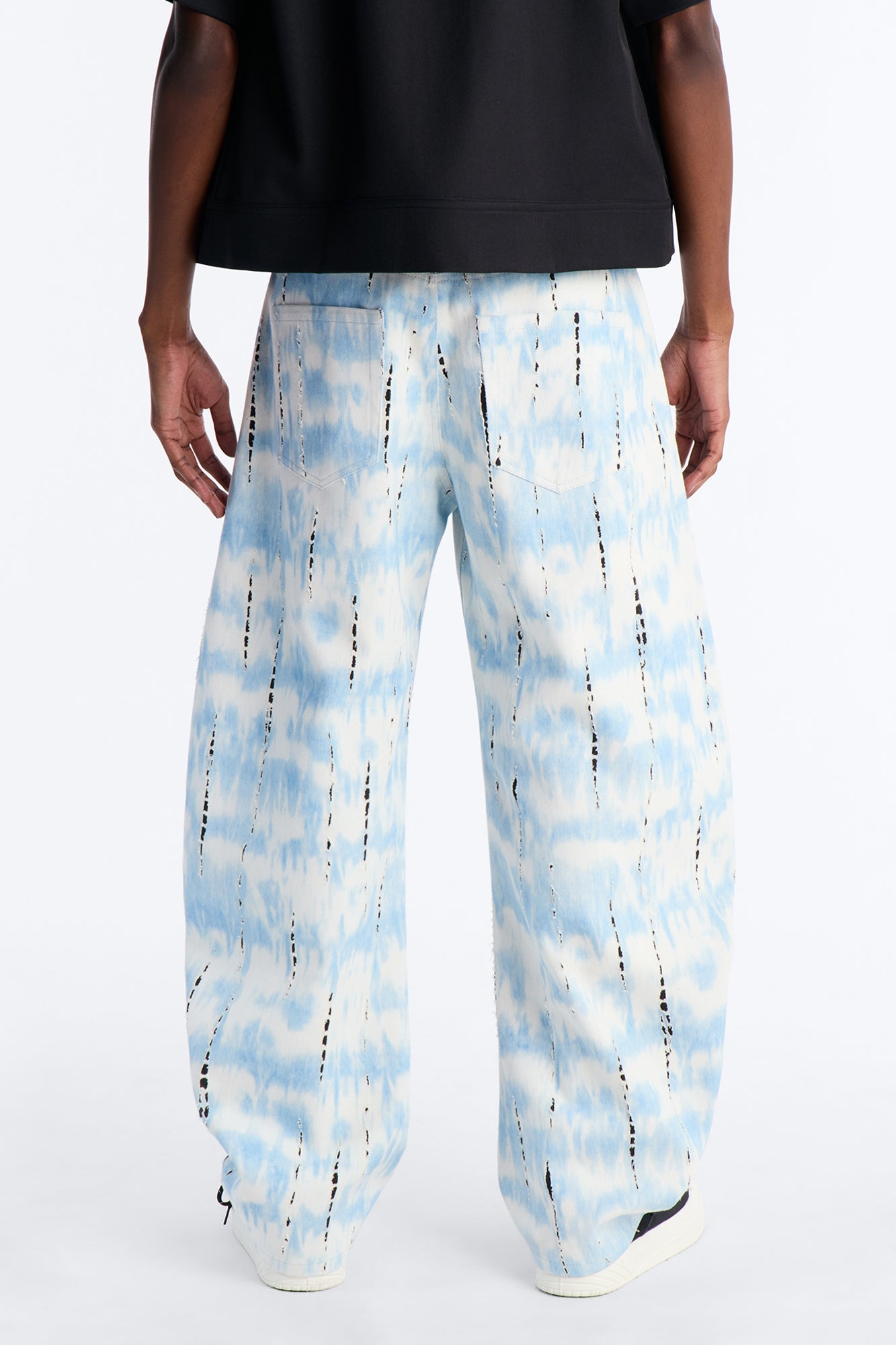 Barrel Tunnel Vision Jean - Blue Fashion Nova