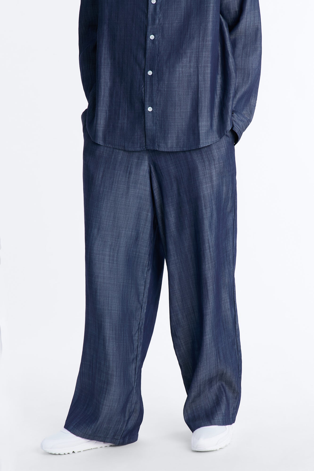 Wide Leg Mercer Gates Pant - Indigo Fashion Nova