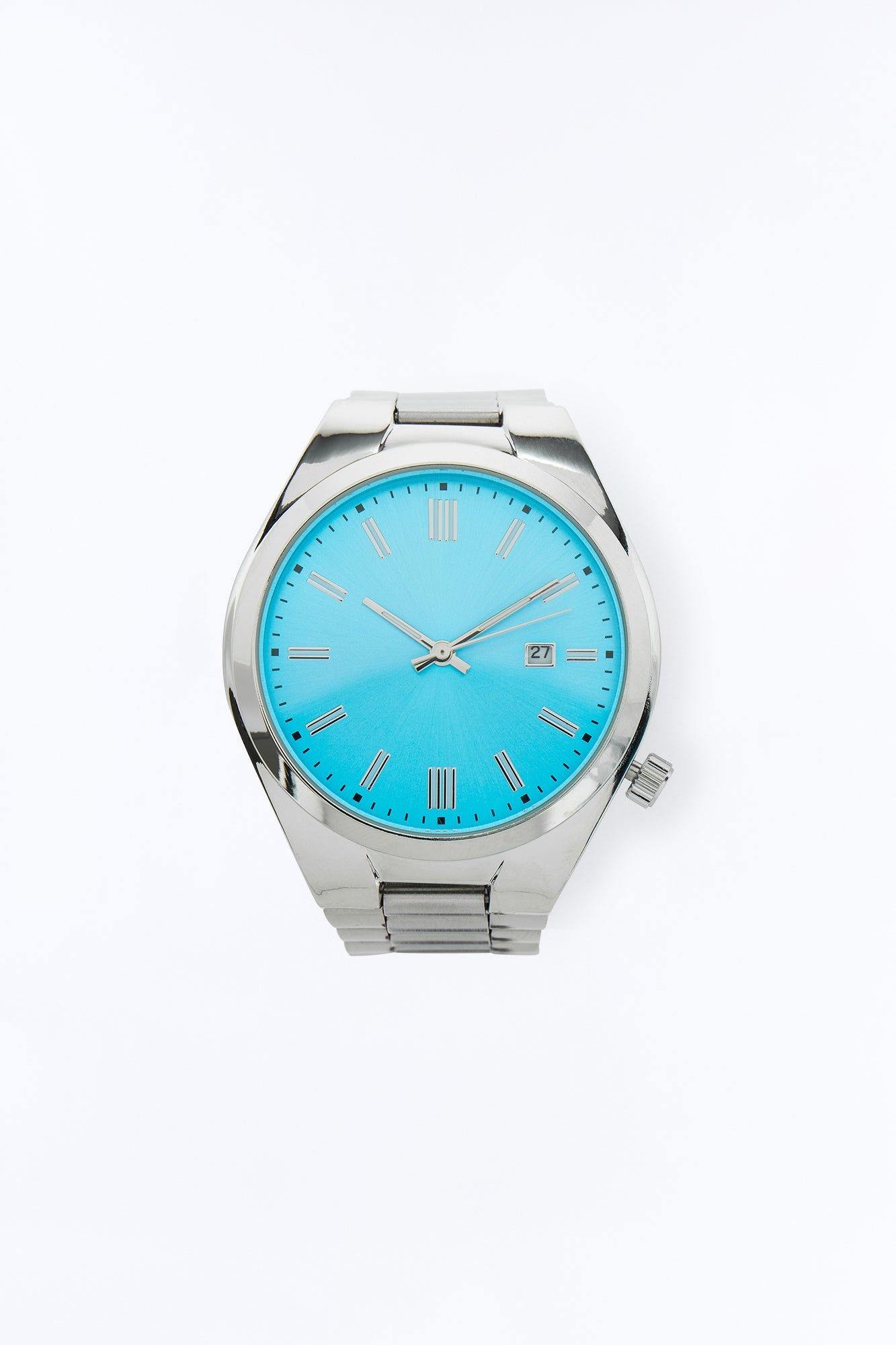 Shifting Dimensions Watch - Silver/Combo Fashion Nova