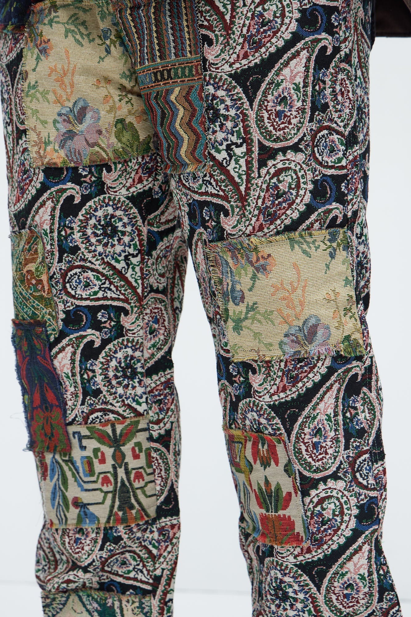 Straight Patch It Up For Me Pants - Multi Color Fashion Nova