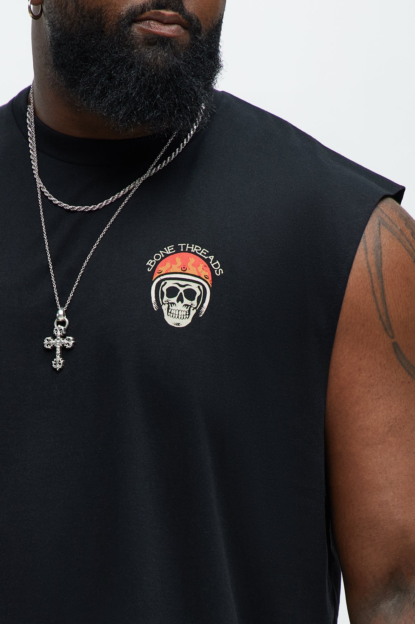 Fearless Soul Muscle Tee - Black Fashion Nova