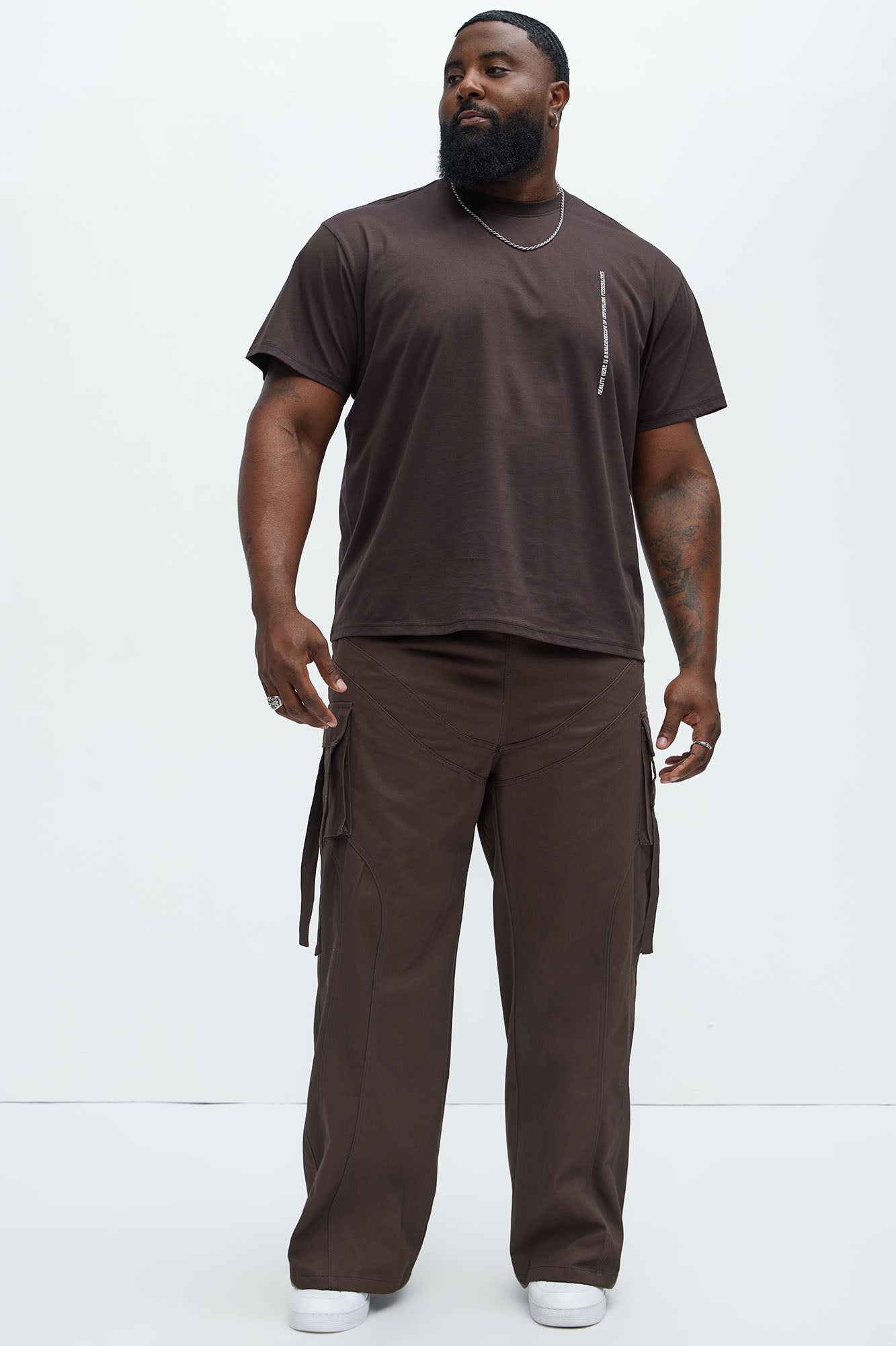 Relaxed Straight No More Waiting Cargo Pants - Dark Brown Fashion Nova