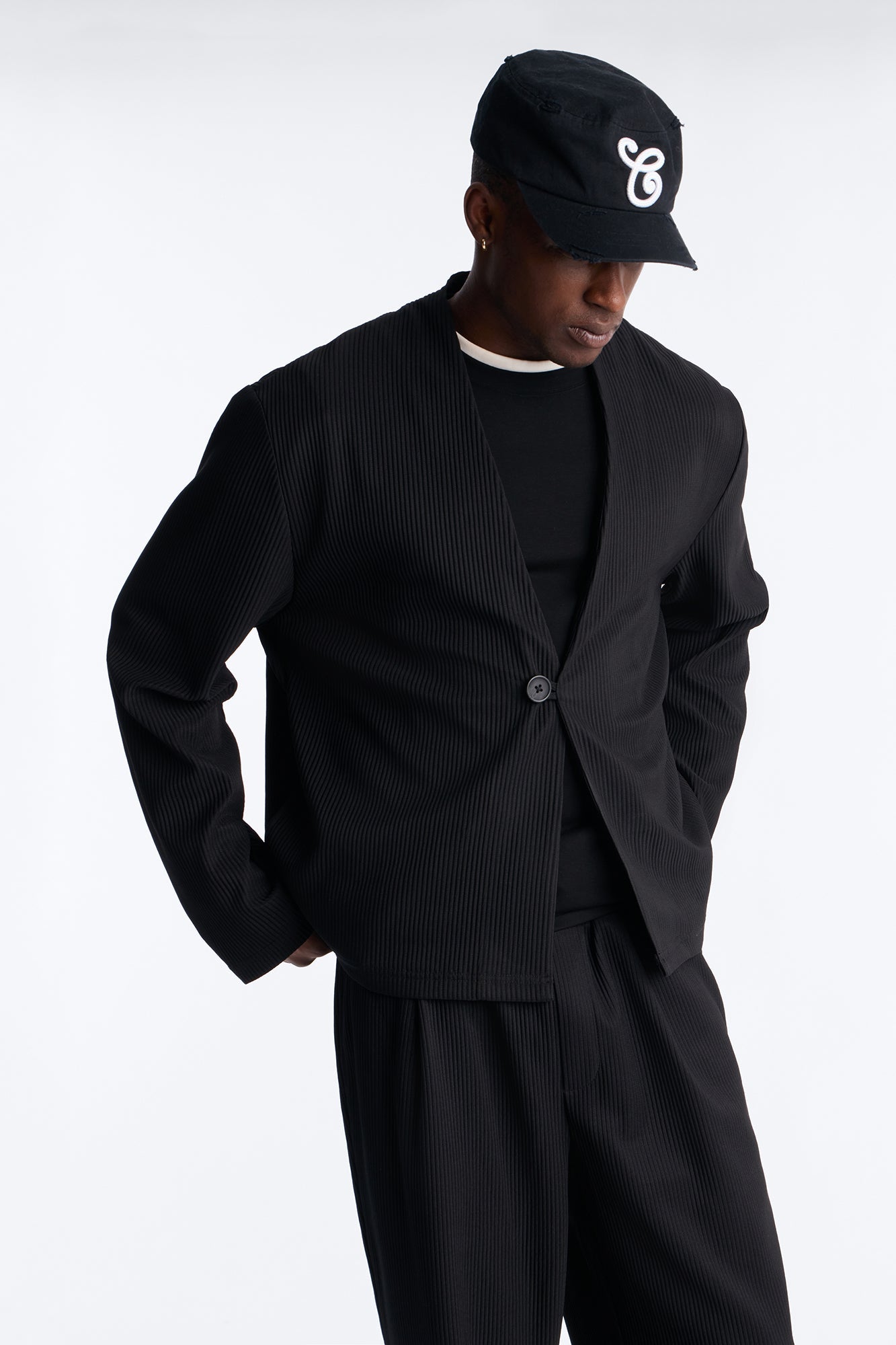 Show Up Shawl Collar Blazer - Black Fashion Nova