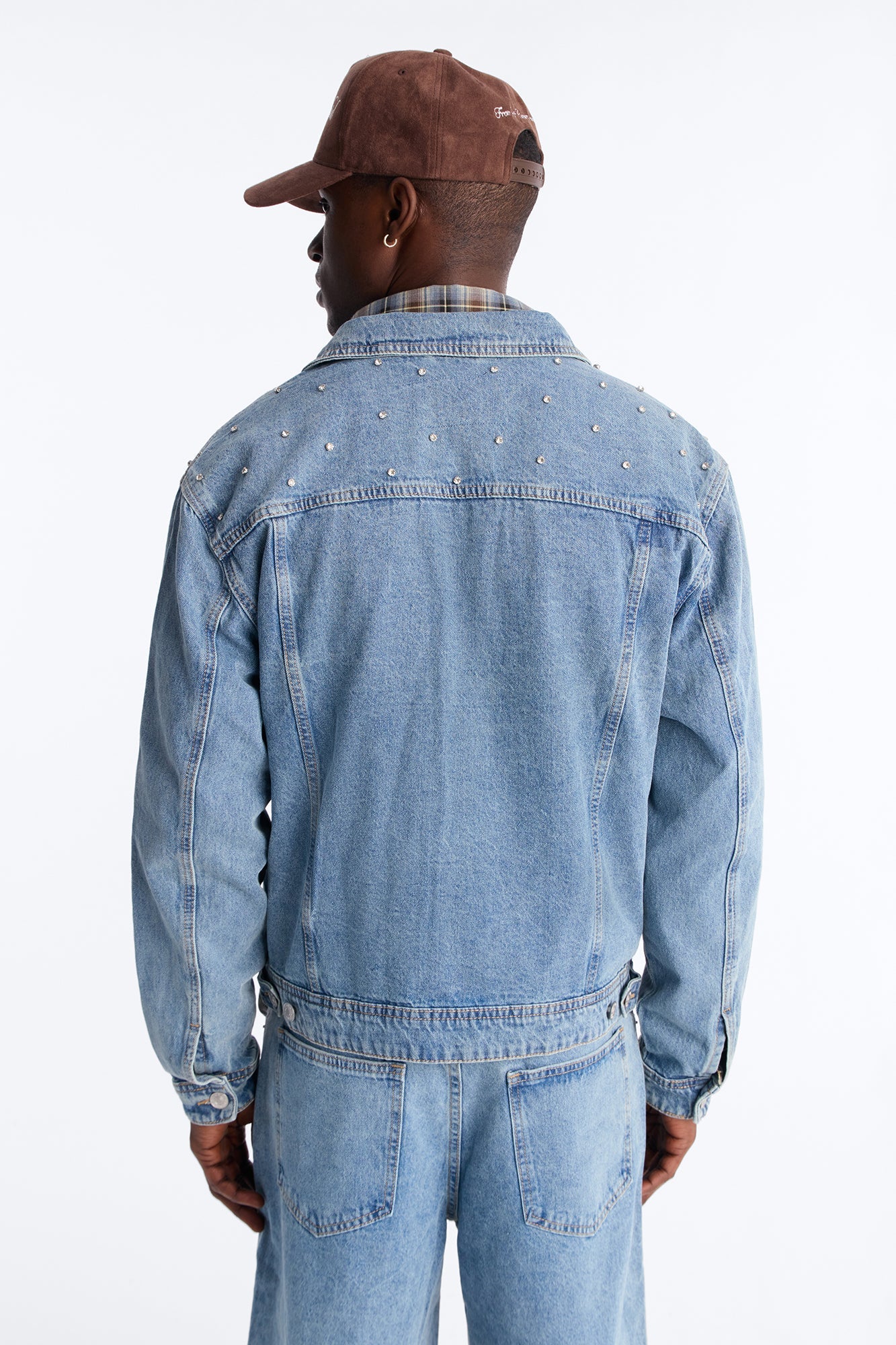 Cropped Street Ice Denim Jacket - Light Wash Fashion Nova