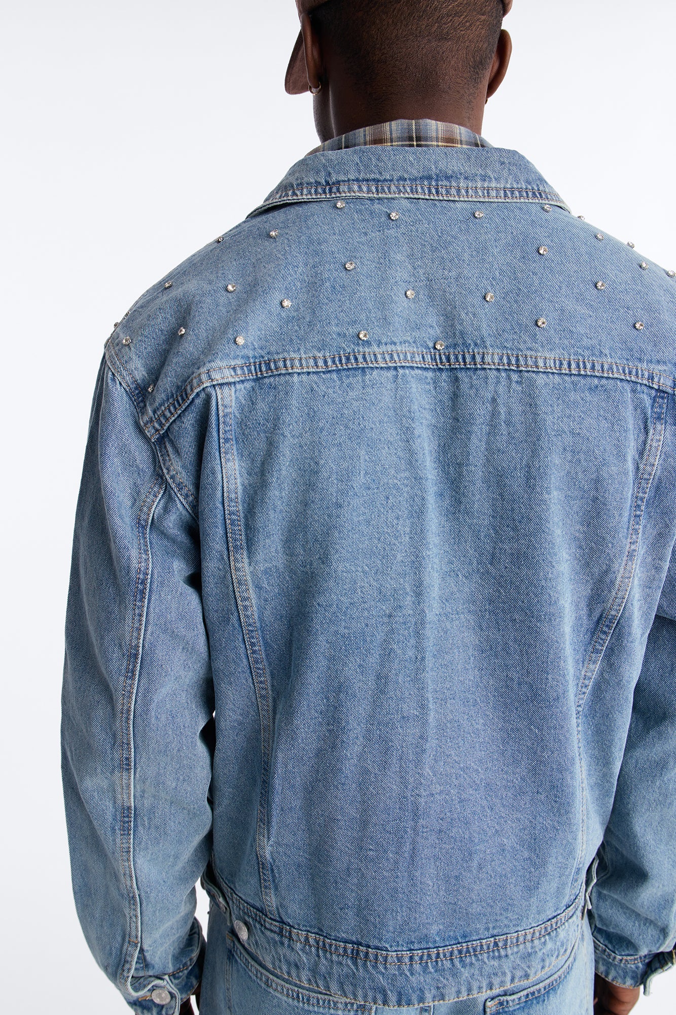 Cropped Street Ice Denim Jacket - Light Wash Fashion Nova