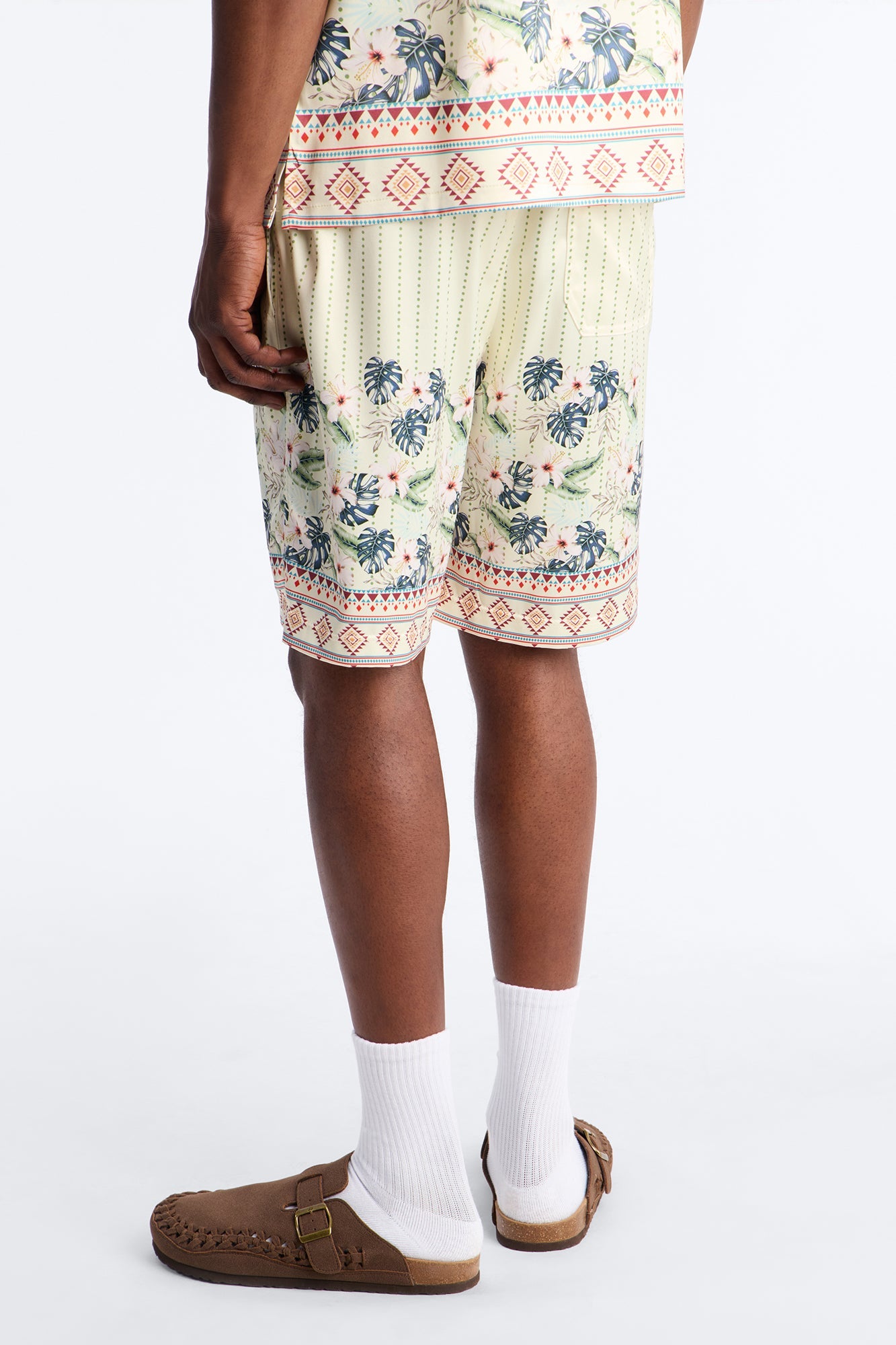 Relaxed Catalina Island Short - Yellow Fashion Nova