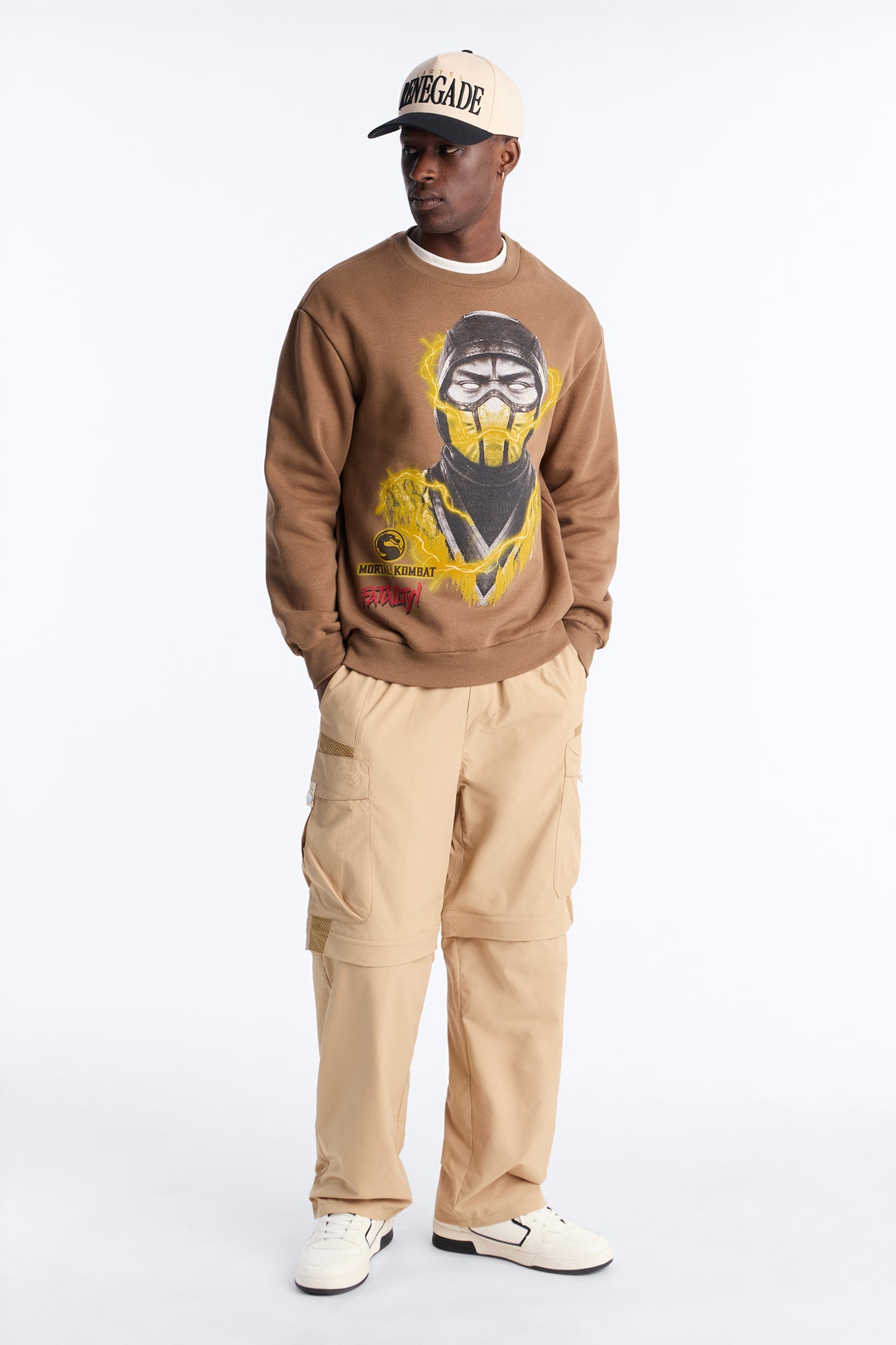 Baggy NX-3 Convertible Cargo Pant - Tan Fashion Nova