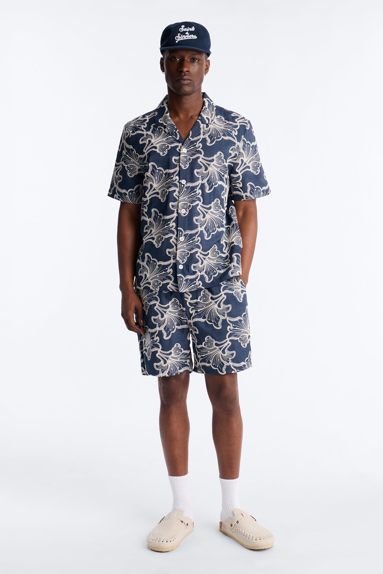 Coastal Drift Short - Navy Fashion Nova