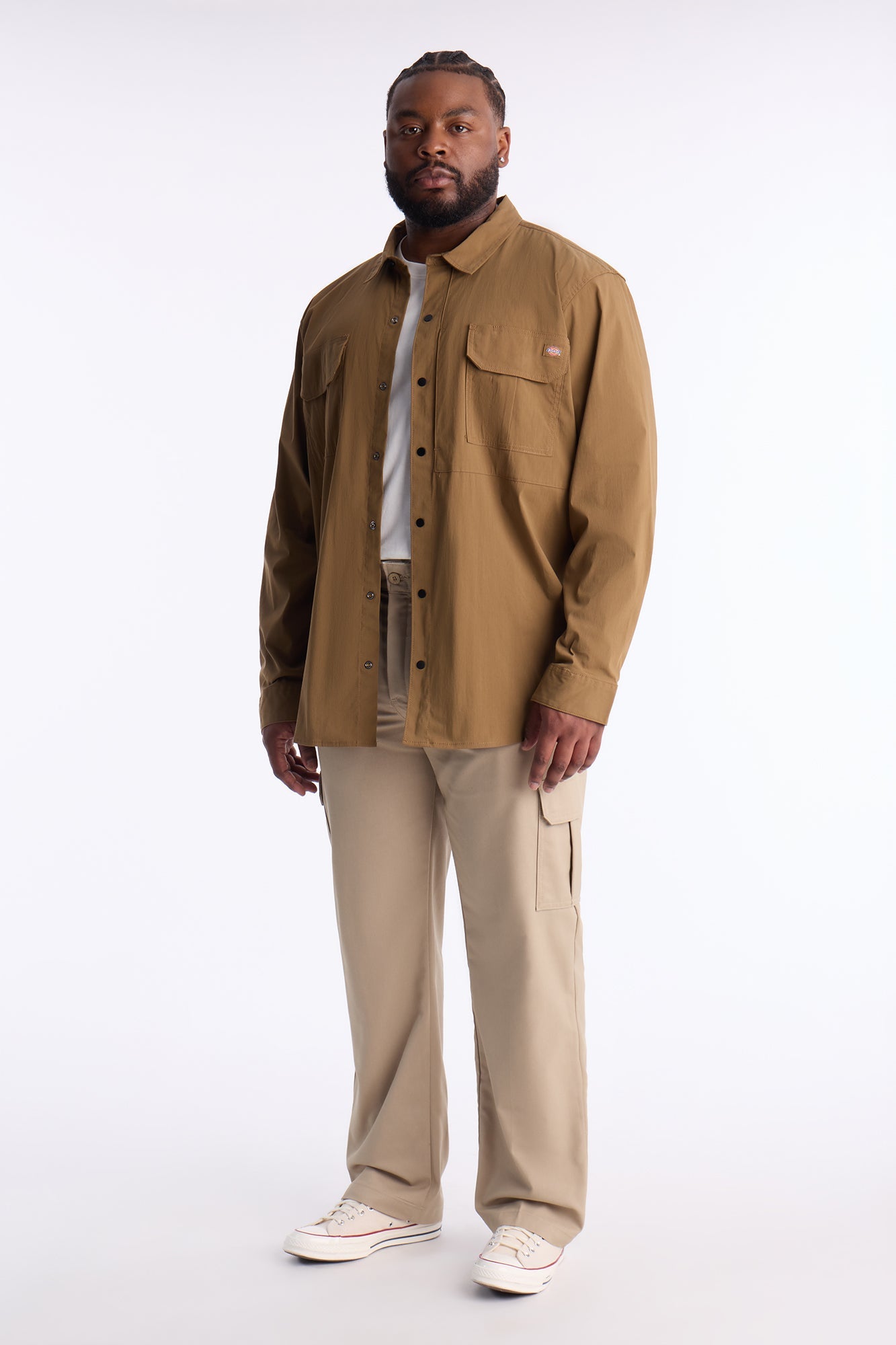 Dickies Twill Cargo Straight Pant - Sand Fashion Nova