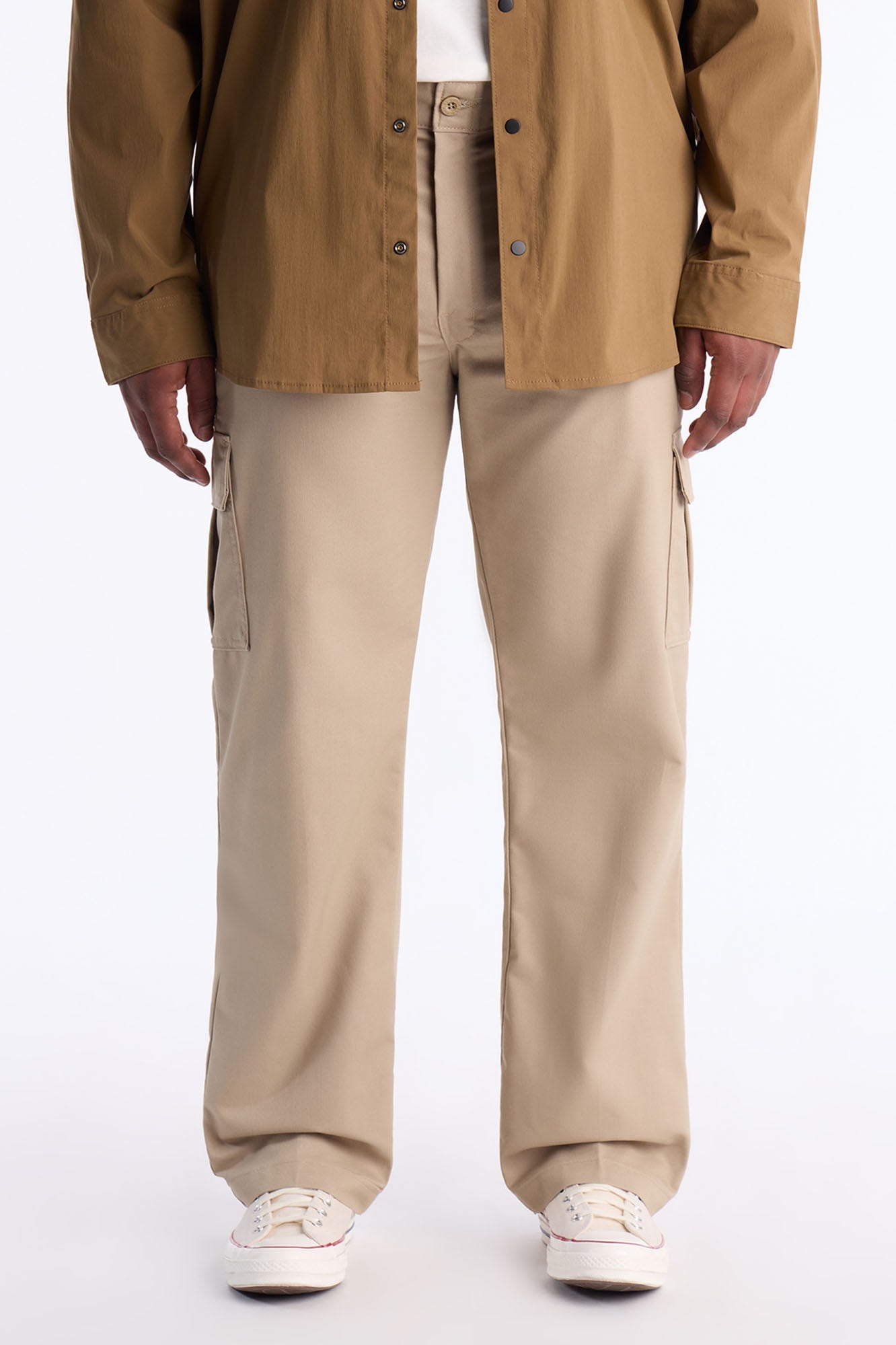 Dickies Twill Cargo Straight Pant - Sand Fashion Nova