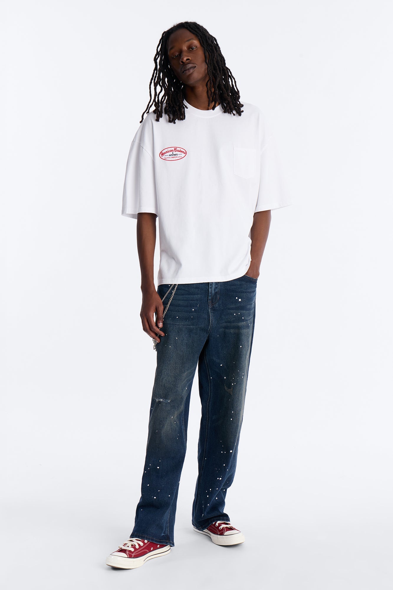 Boxy Gas Station Boxy Tee - White Fashion Nova
