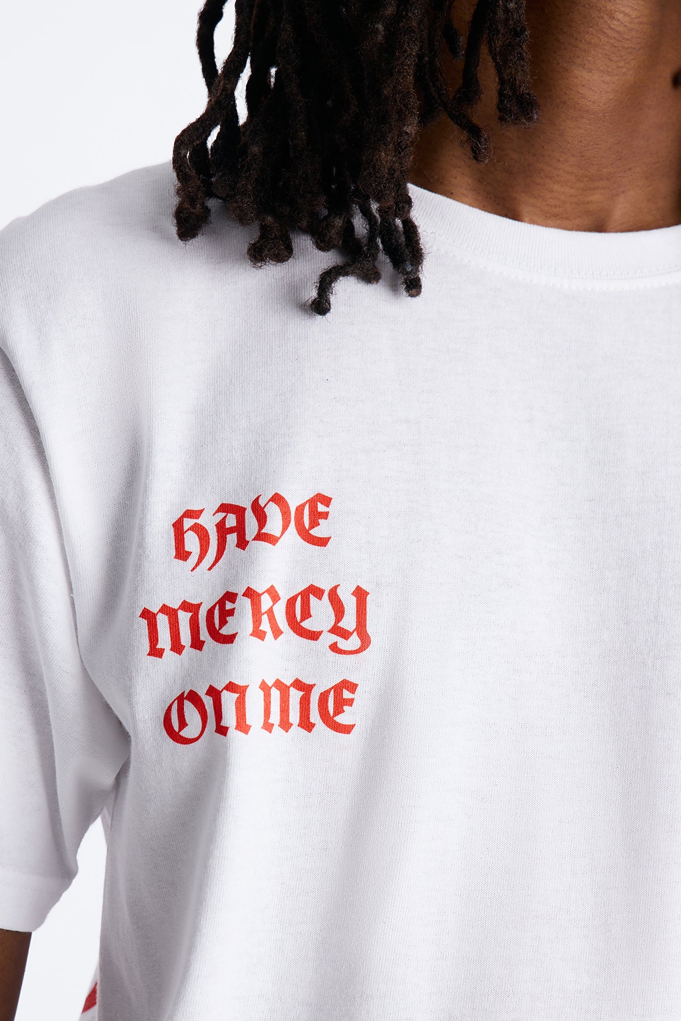 Pray For Me Angels Short Sleeve Tee - White Fashion Nova