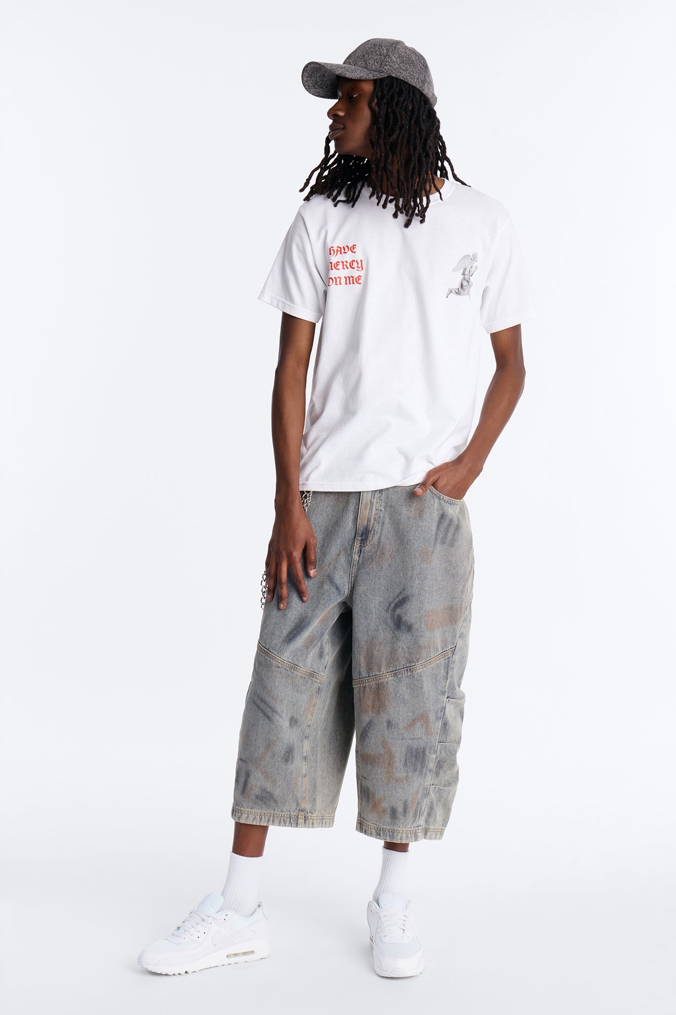 Barrel Chaos Denim Short - Vintage Wash Fashion Nova
