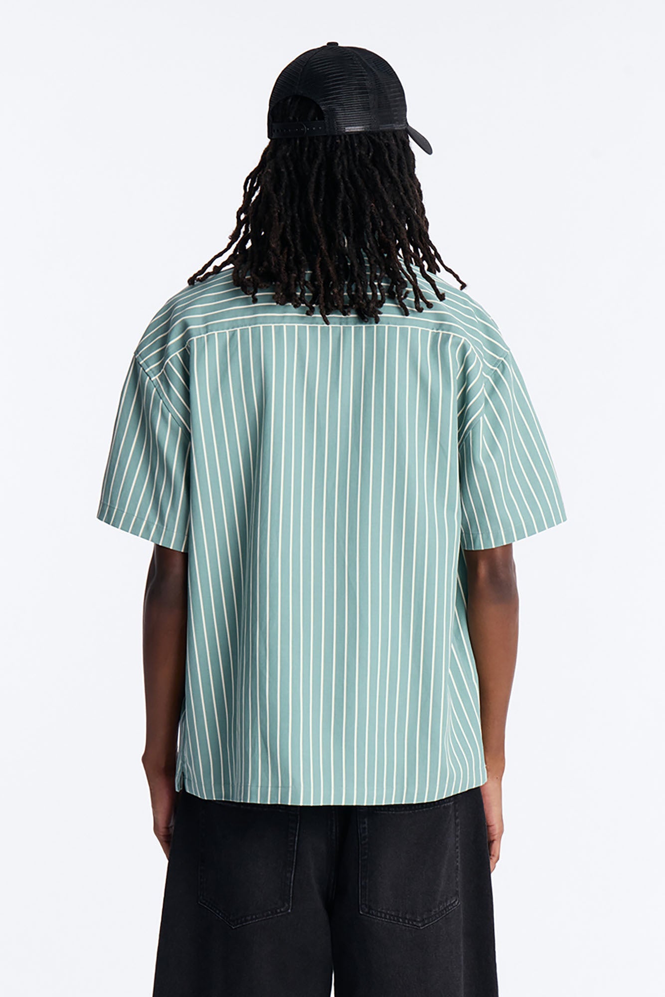 Garage Inn Mechanic Shirt - Green Fashion Nova