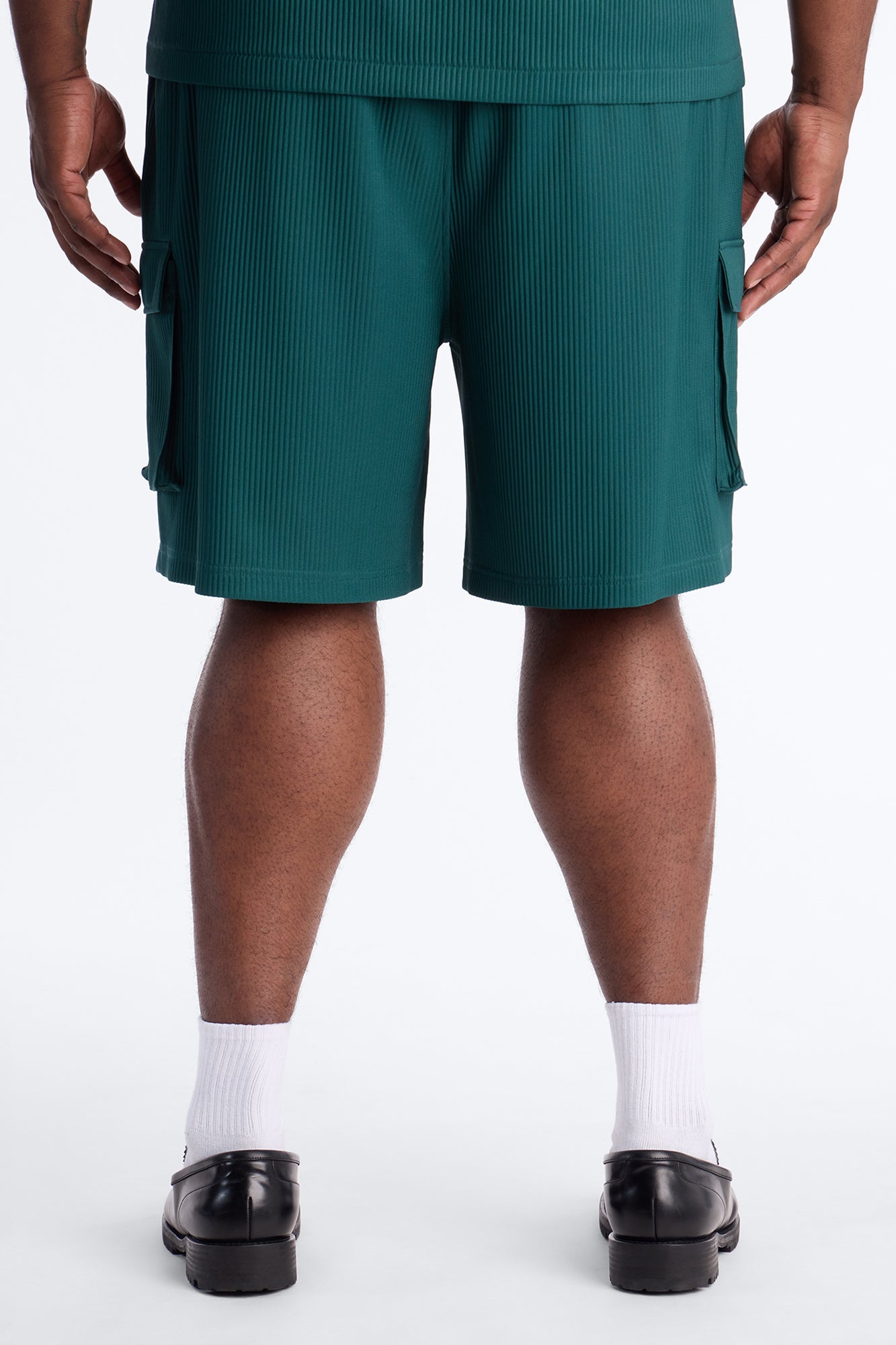 Show Up Relaxed Cargo Short - Teal Fashion Nova