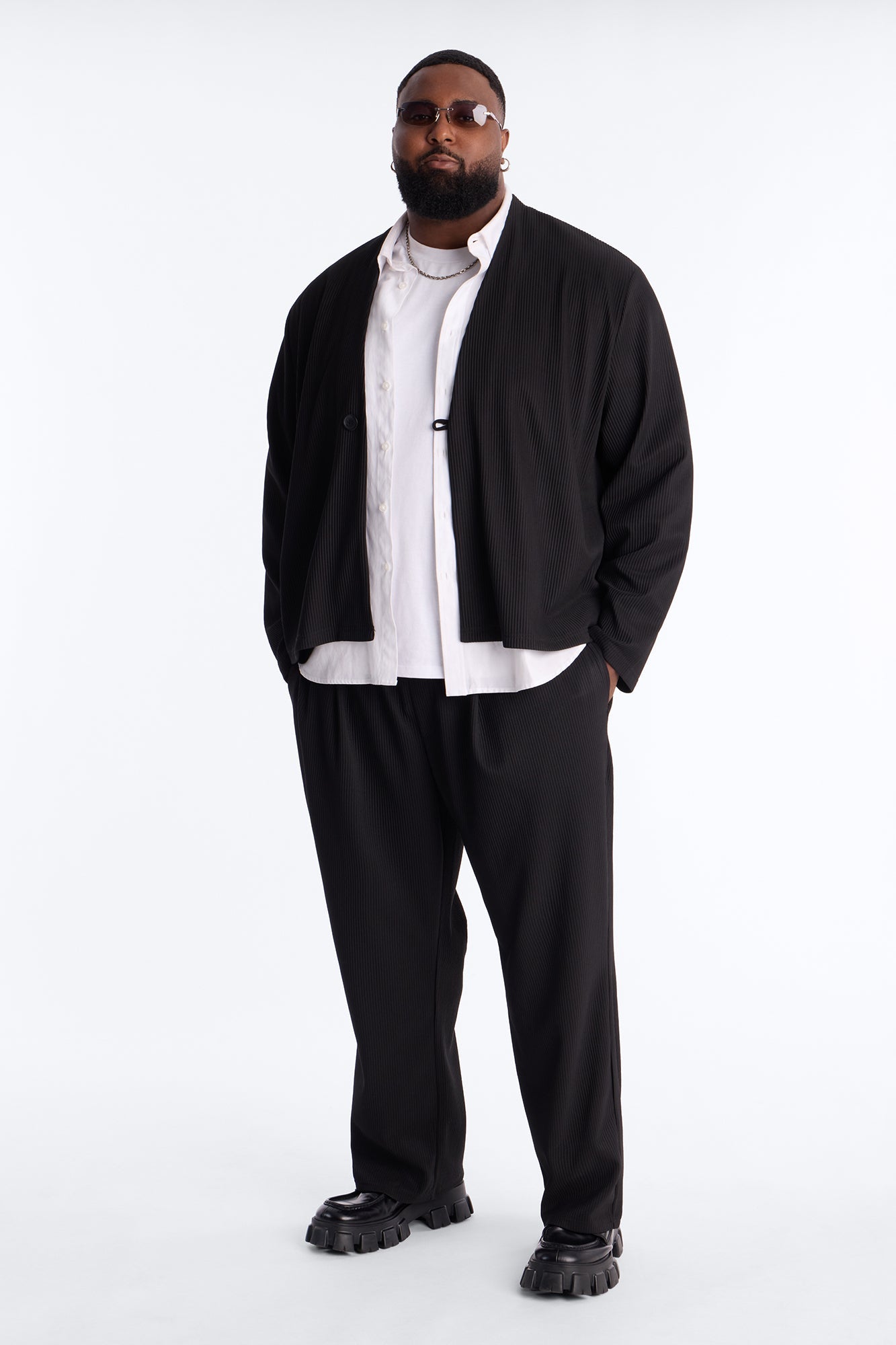 Show Up Shawl Collar Blazer - Black Fashion Nova