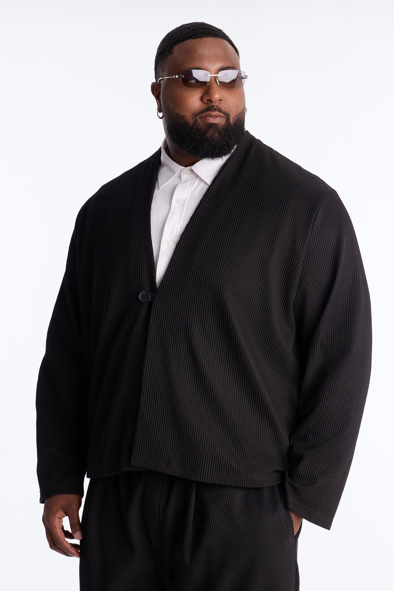 Show Up Shawl Collar Blazer - Black Fashion Nova