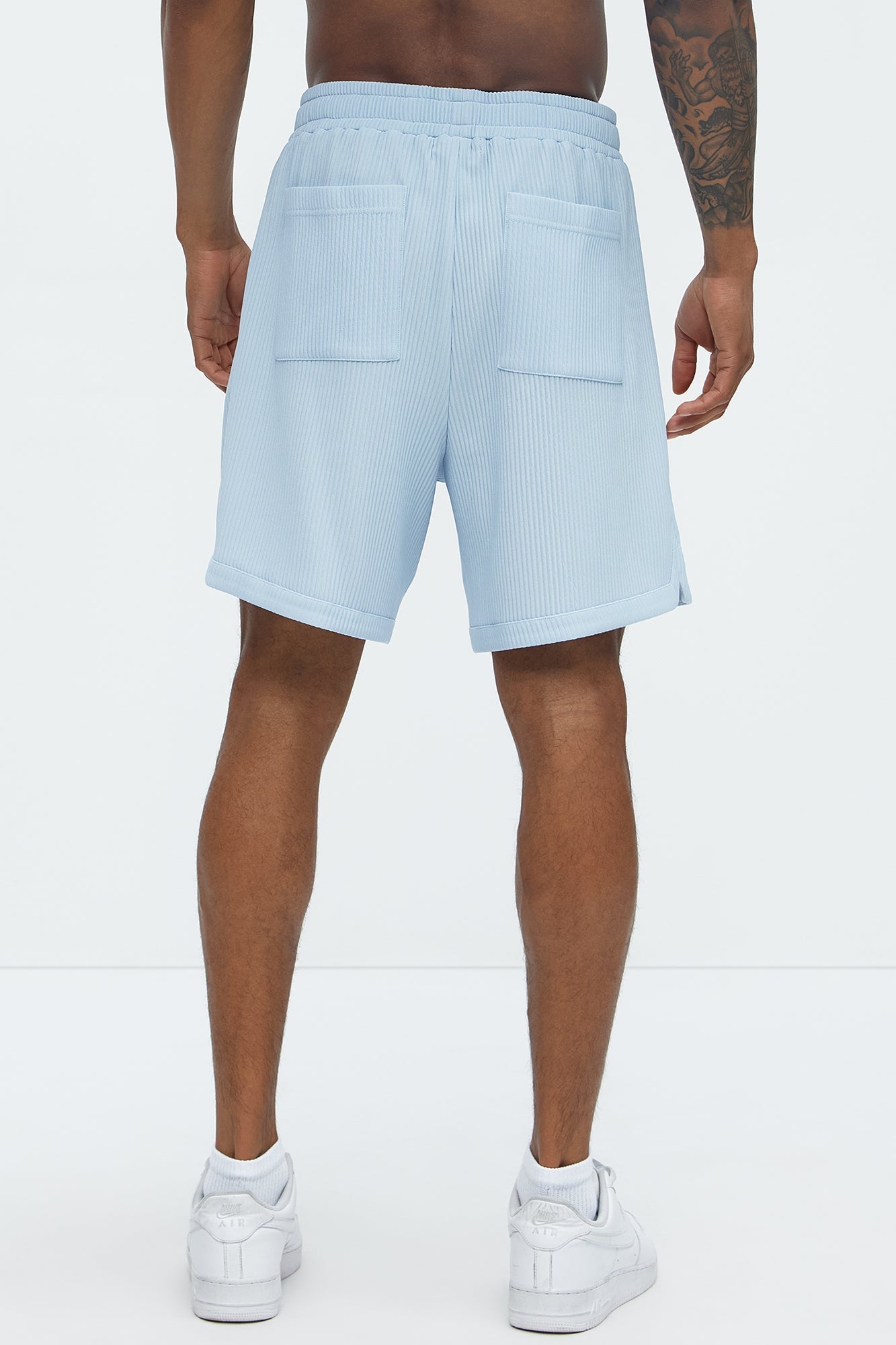Show Up Basketball Short - Light Blue Fashion Nova
