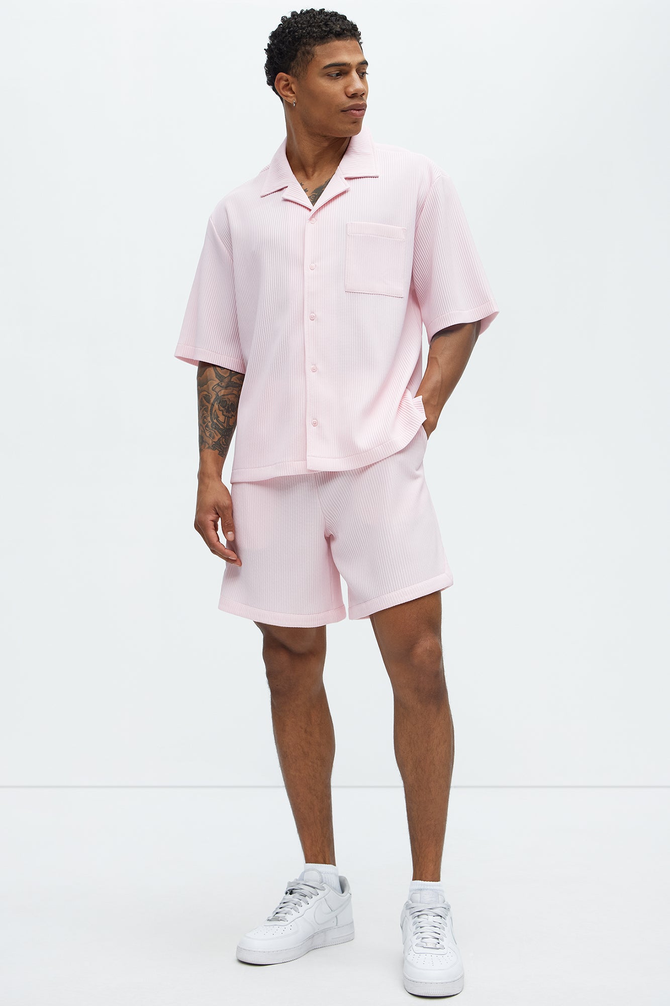 Show Up Basketball Short - Pink Fashion Nova