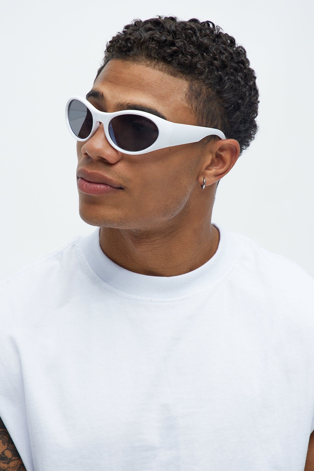 Yerevan Sunglasses - White Fashion Nova