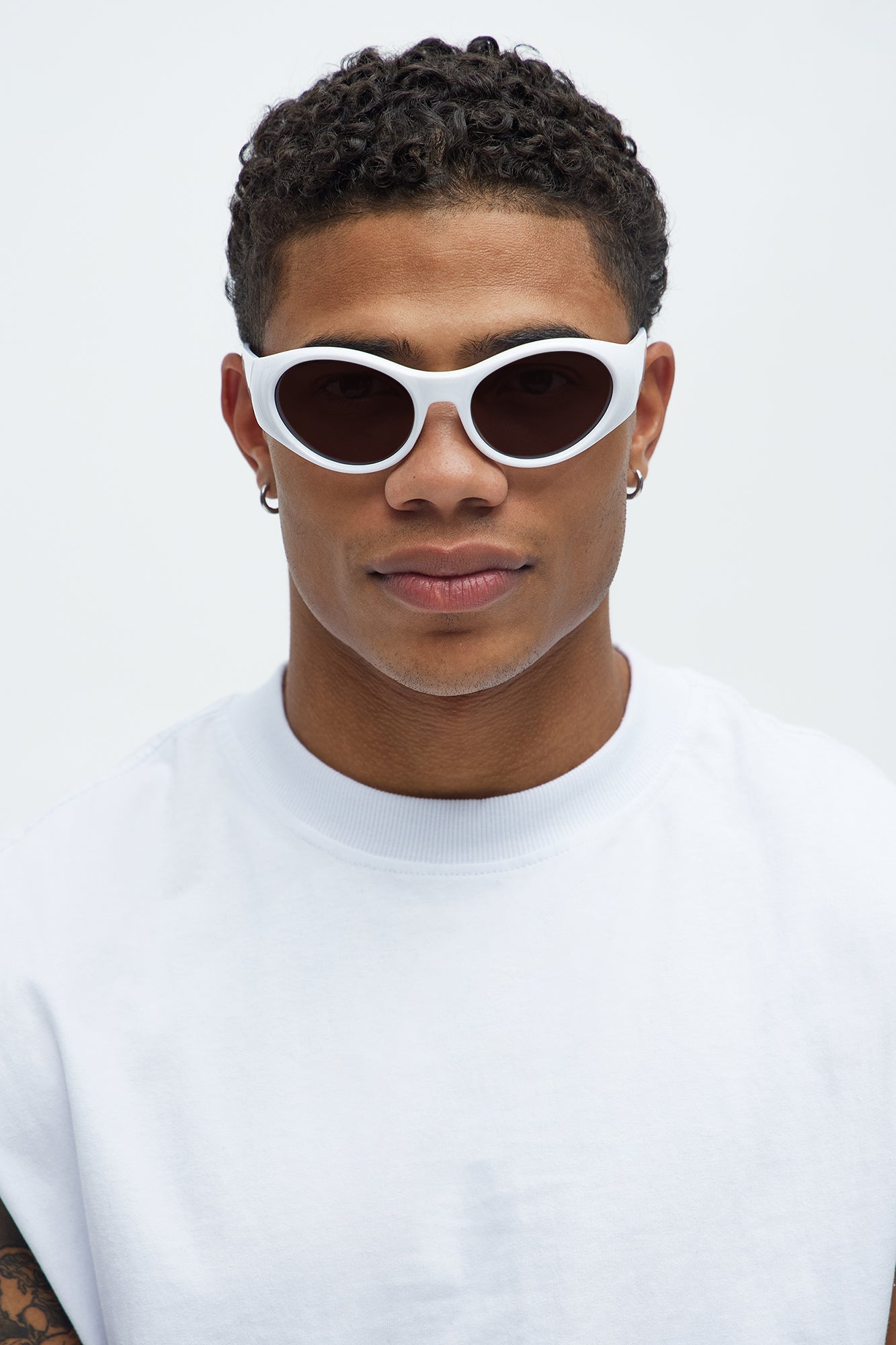 Yerevan Sunglasses - White Fashion Nova