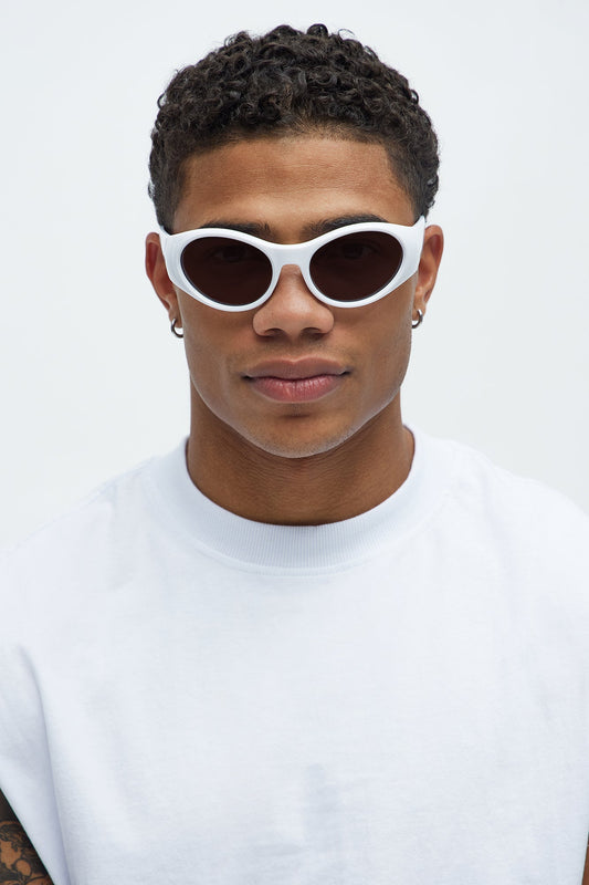 Yerevan Sunglasses - White Fashion Nova
