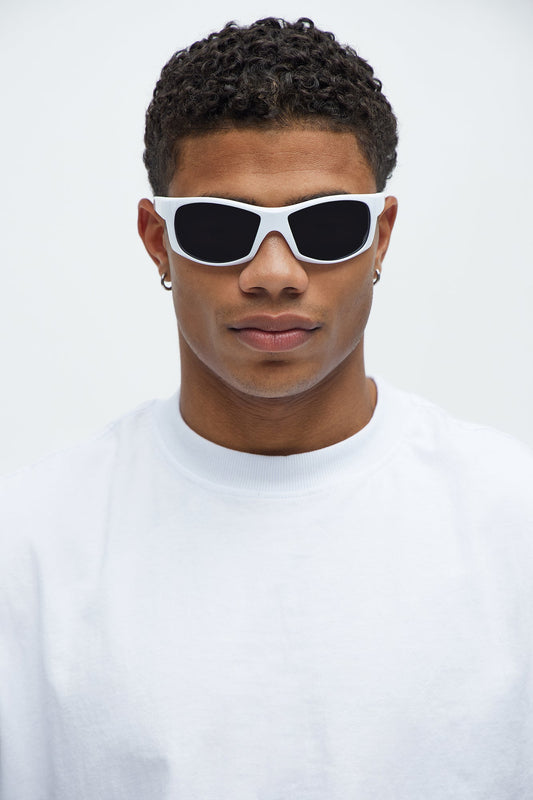 Xiamen Sunglasses - Heather White Fashion Nova