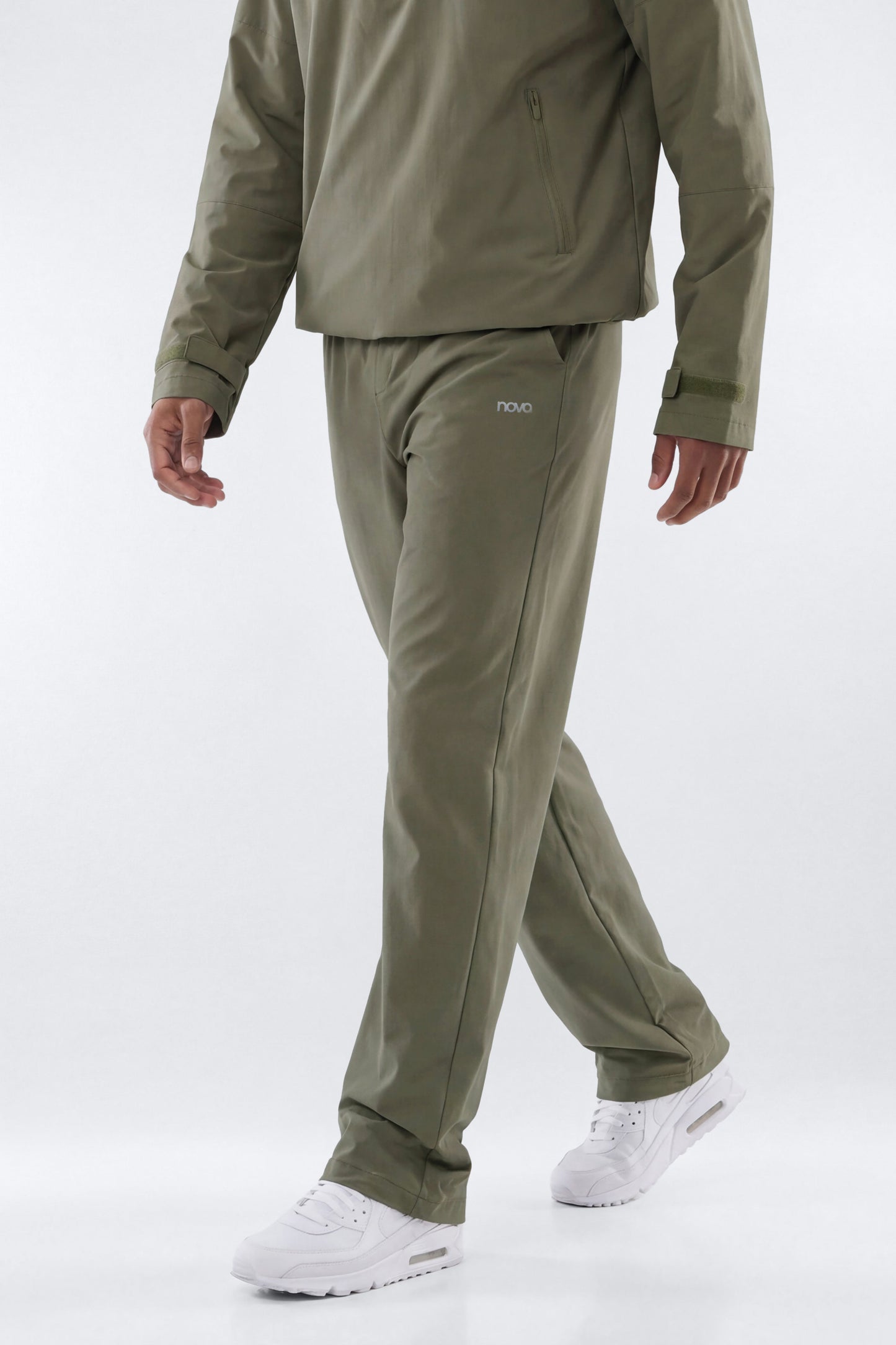 ActiveNylon™ 32″ Straight Leg Pant - Moss Fashion Nova