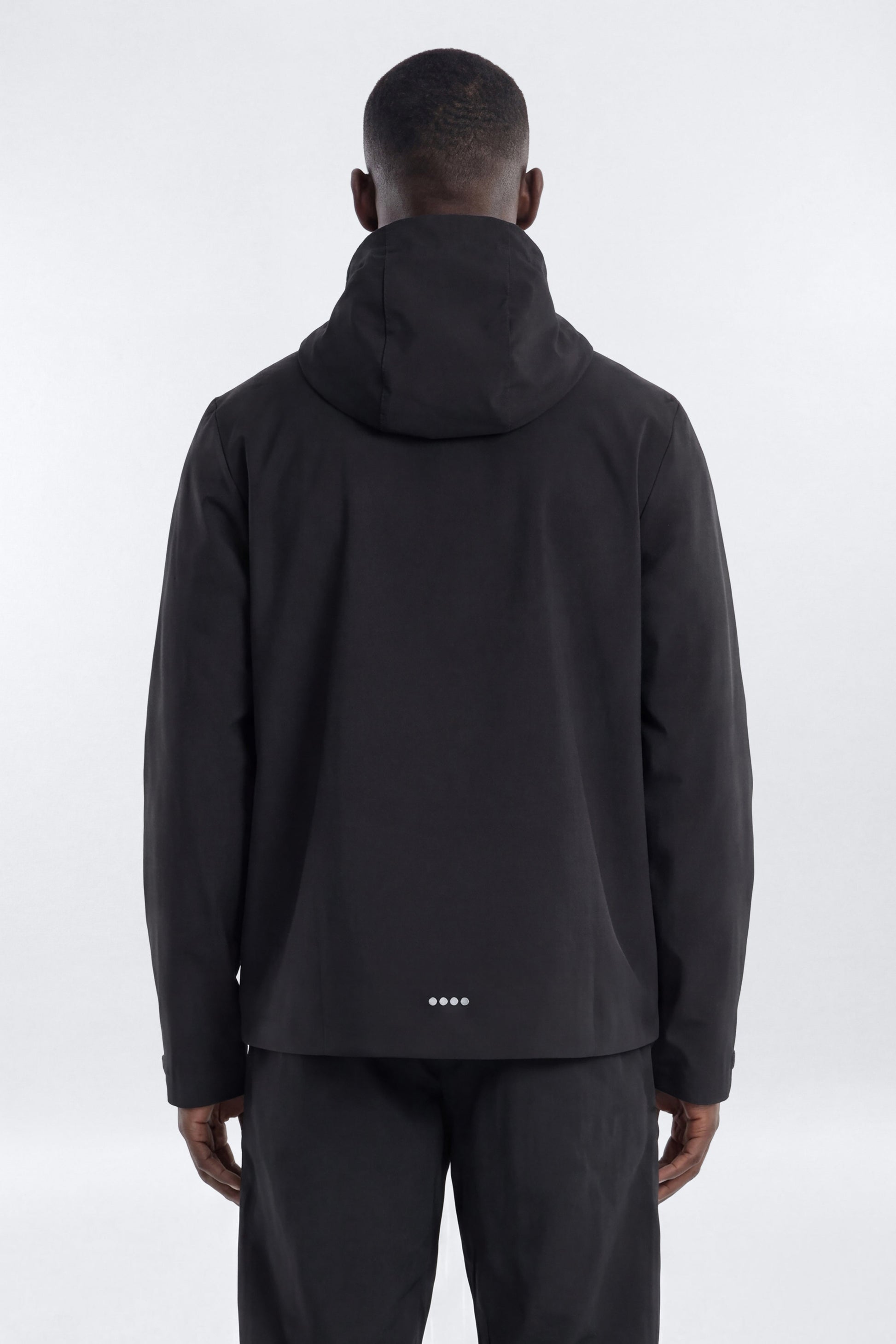 ActiveNylon™ Full Zip Hooded Jacket - Black Fashion Nova