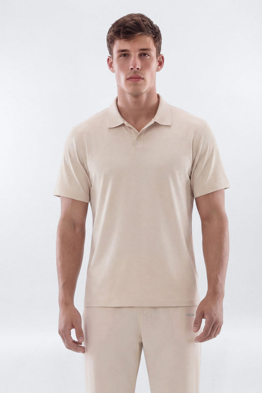 DryCore™ Active Polo Shirt - Oat Milk Fashion Nova