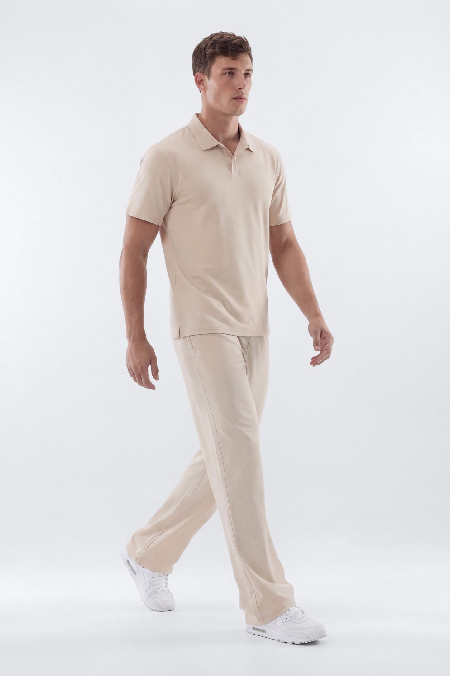 DryCore™ Active Polo Shirt - Oat Milk Fashion Nova