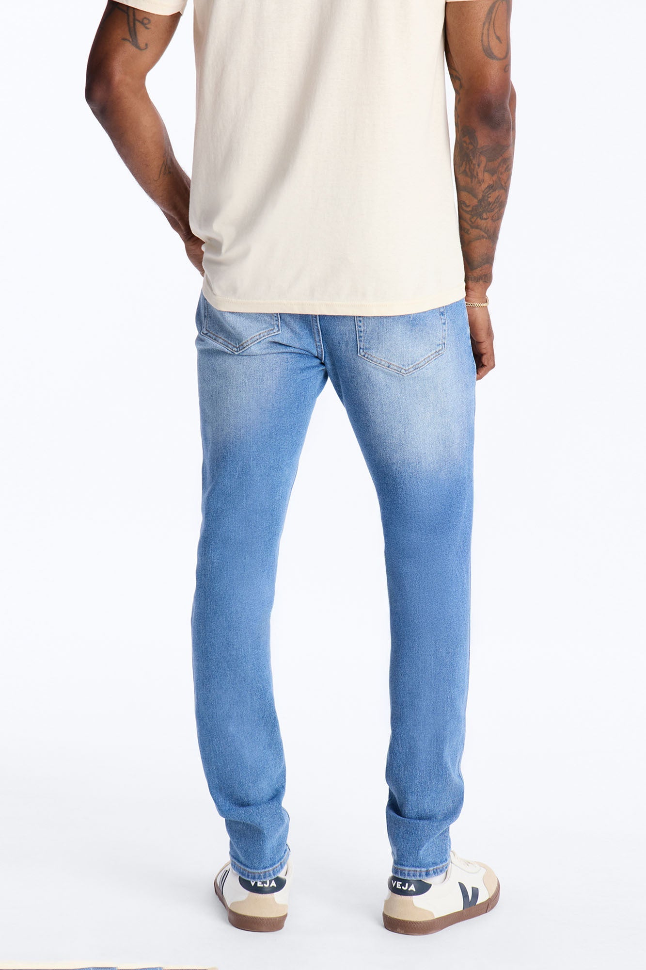 Essential Skinny Stretch Jean - Medium Blue Wash Fashion Nova