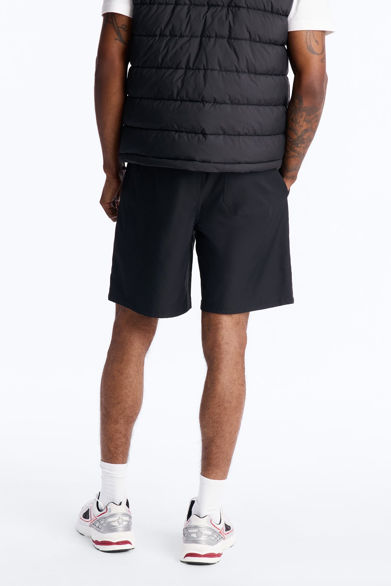 Relaxed City Relay Short - Black Fashion Nova