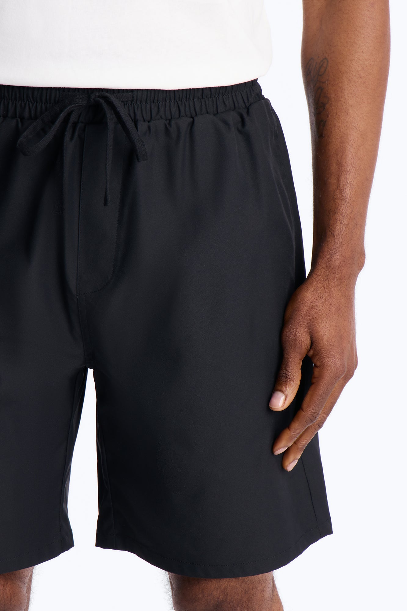 Relaxed City Relay Short - Black Fashion Nova