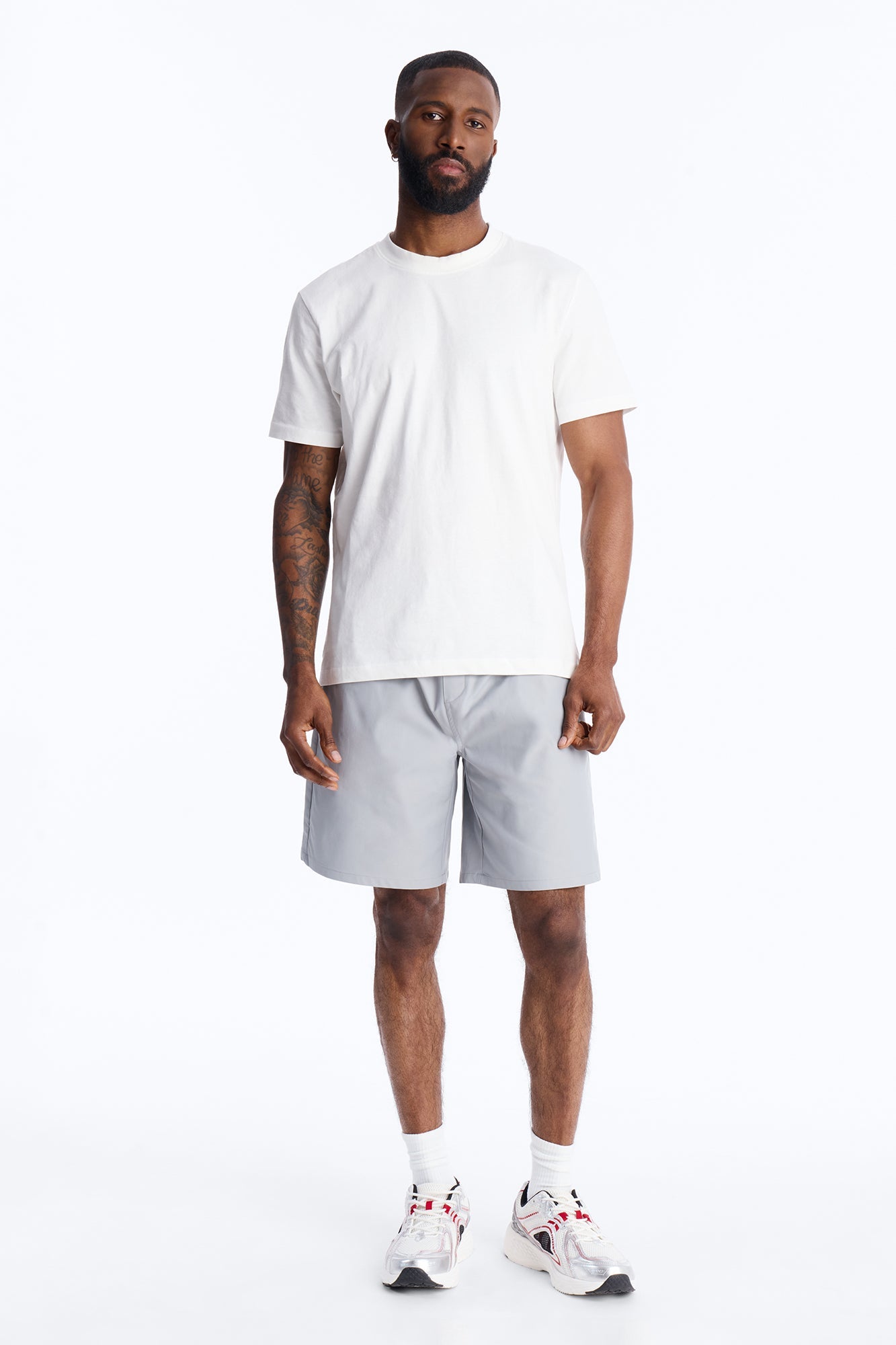 Relaxed City Relay Short - Grey Fashion Nova