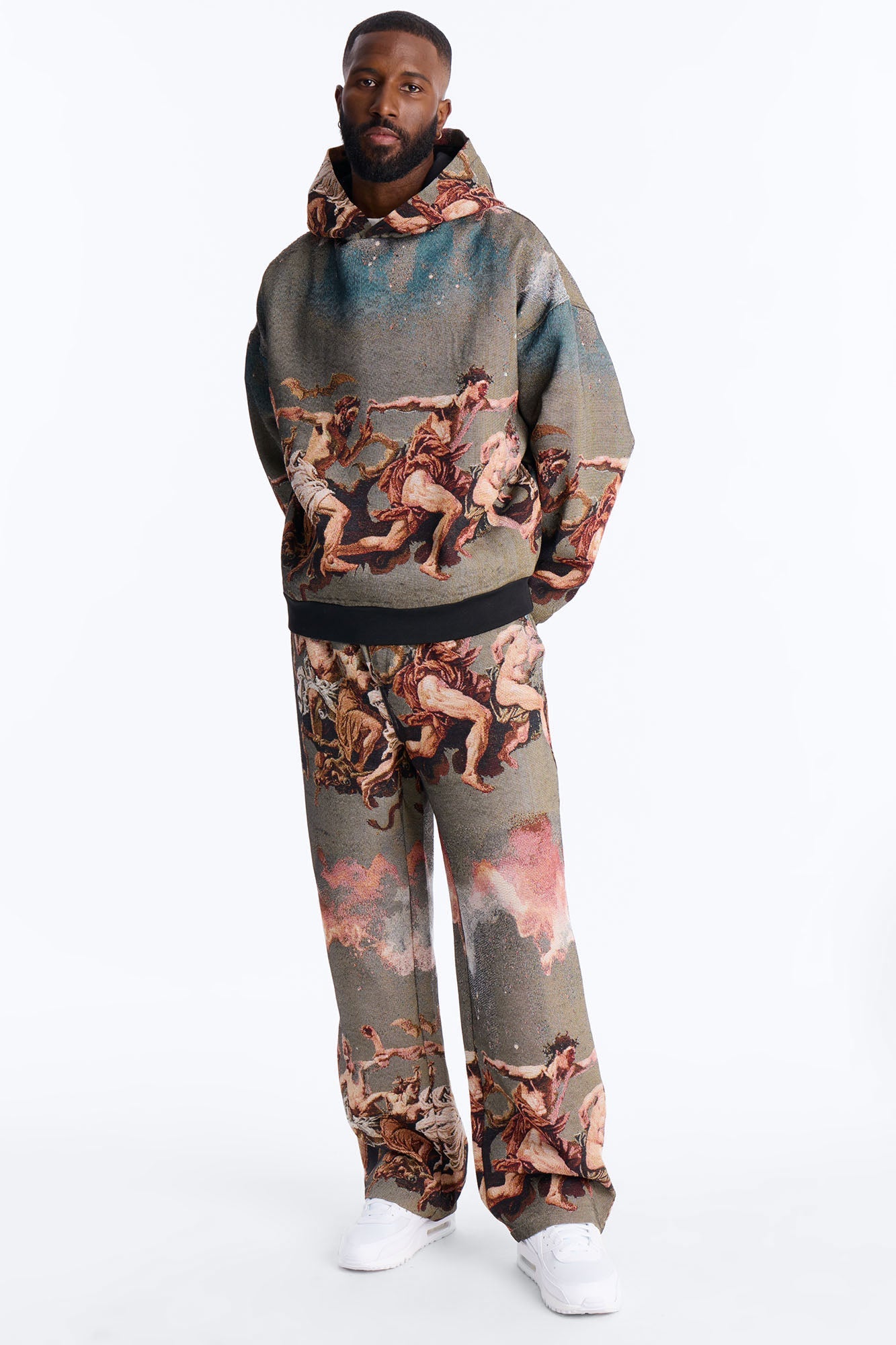 Snakes On The Plain Tapestry Sweatpants - Multi Color Fashion Nova
