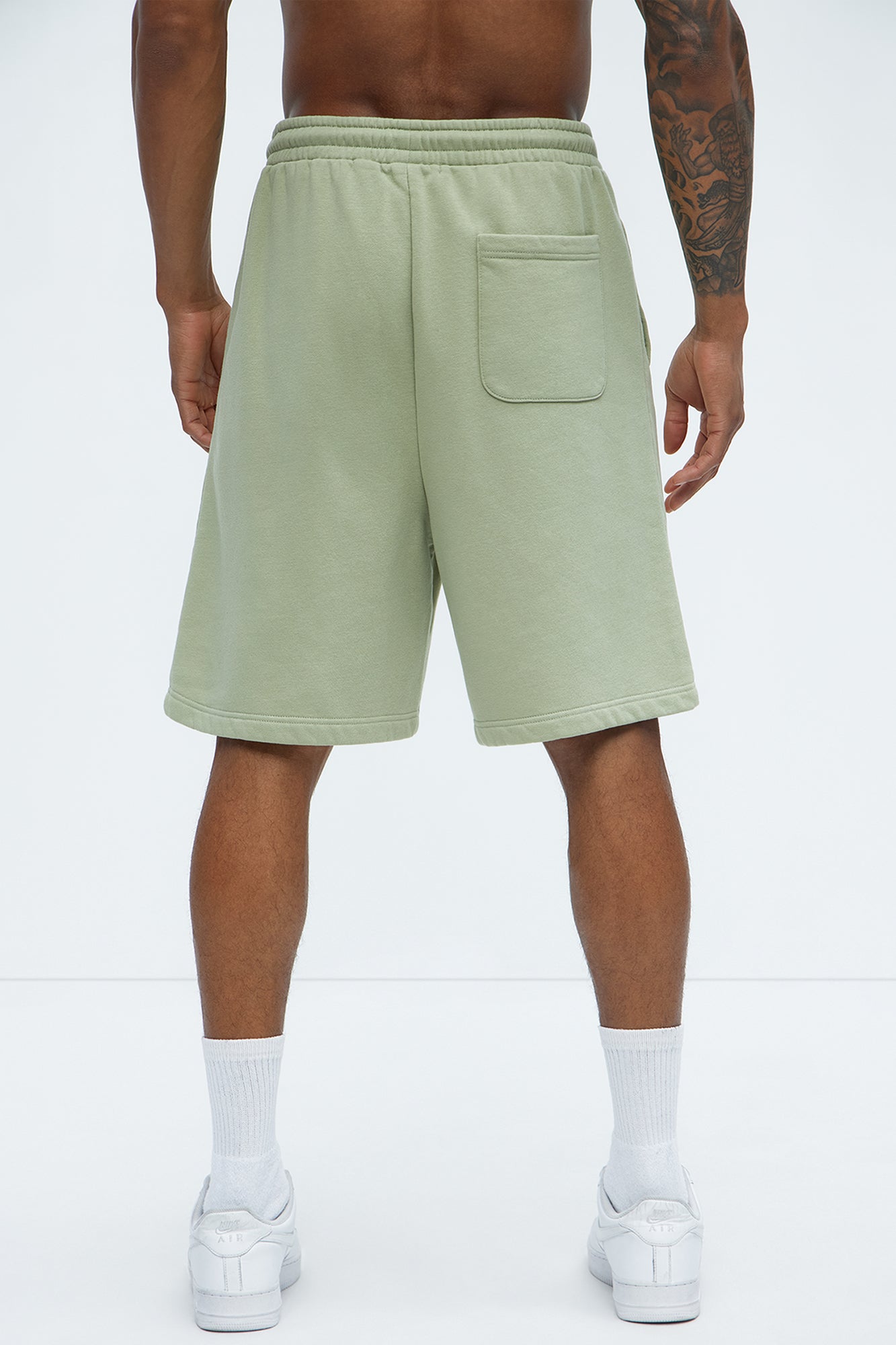 90s Sweatshorts - Green Fashion Nova