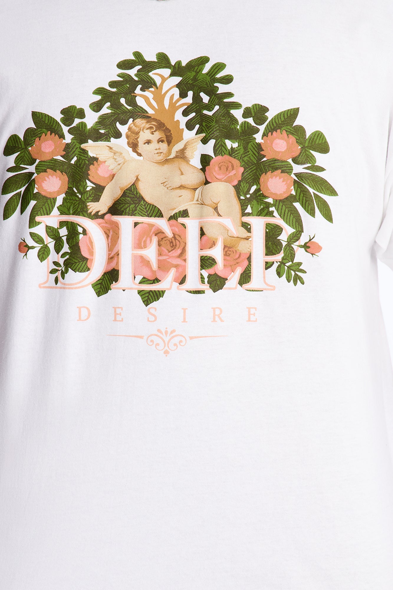 Deep Desire Short Sleeve Tee - White Fashion Nova