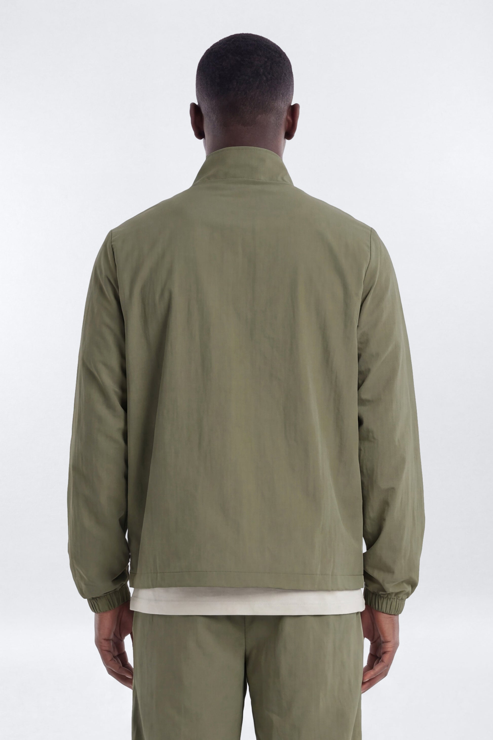 CoreNylon Half Zip Jacket - Moss Fashion Nova