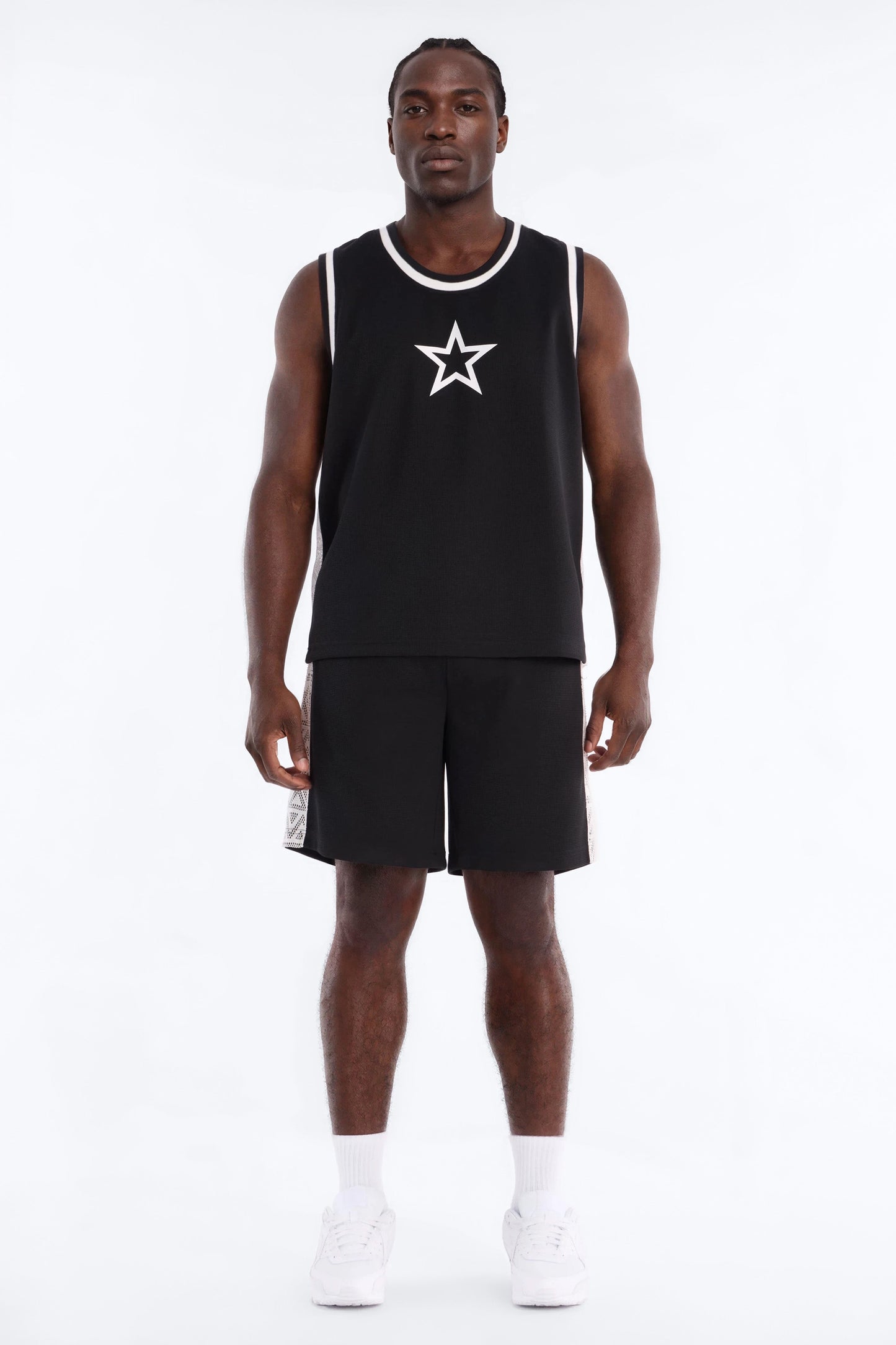 All Stars Elevated Jersey Tank - Black Fashion Nova